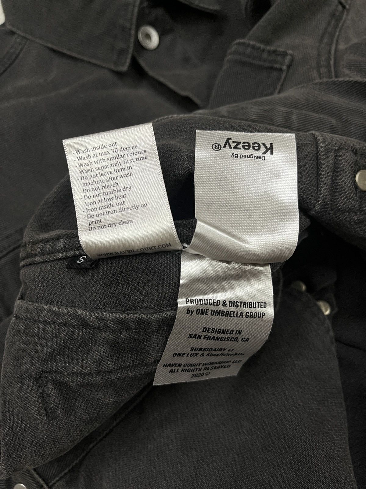 Haven Court Rare Haven Court GRAPHITE TYPE II JACKET Denim men keezy Size US S / EU 44-46 / 1 - 5 Thumbnail