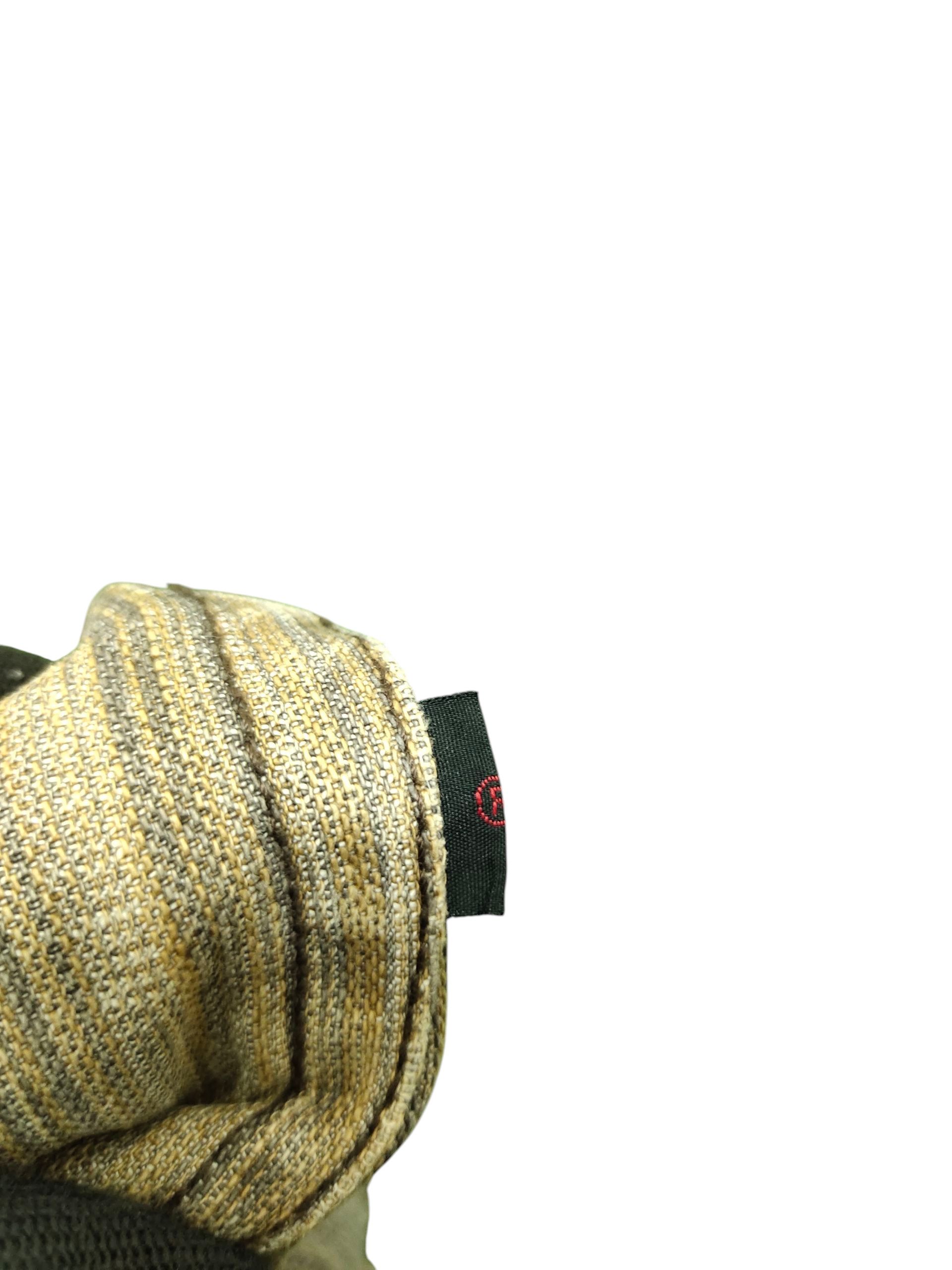 Comme des Garcons × Undercover Japanase Brand Wild Khakis Jeans - Rusty Striped Denim Size US 30 / EU 46 - 11 Thumbnail