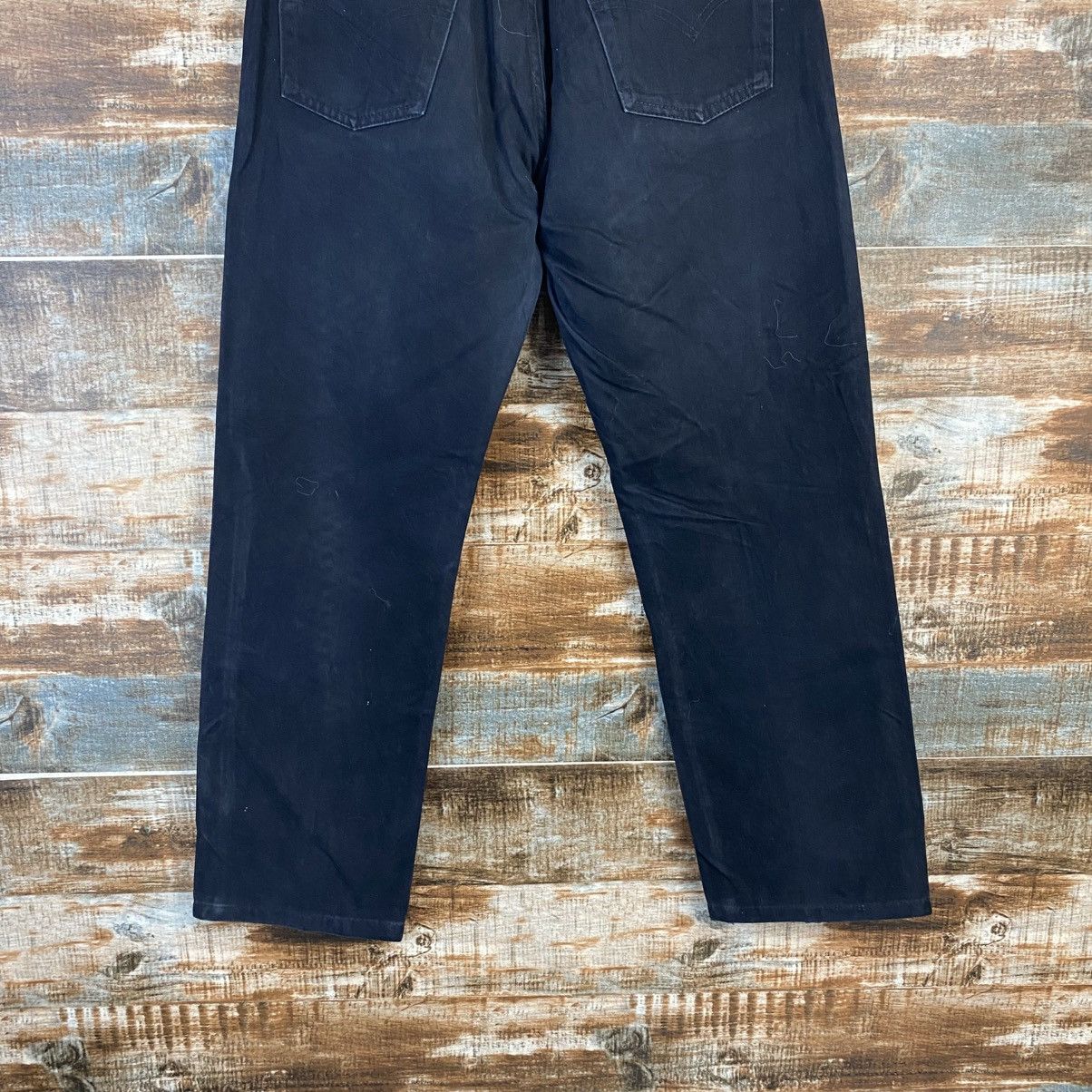 Levi's DL Levis 577 vintage Black Casual Pants #C1019 Size US 27 - 14 Thumbnail