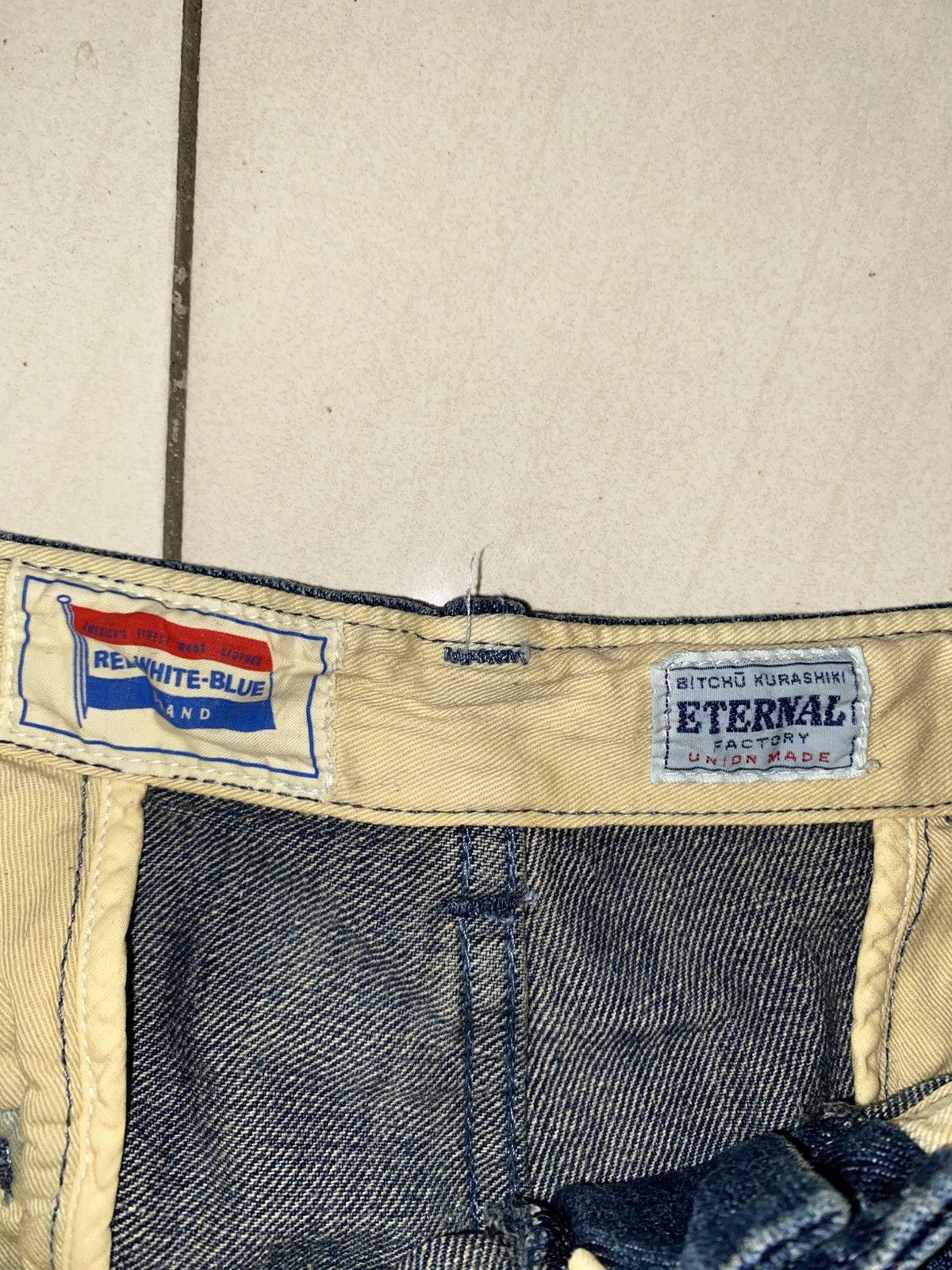 Eternal × Japanese Brand Eternal Japan Union Made Deck Jeans Size US 31 - 5 Thumbnail