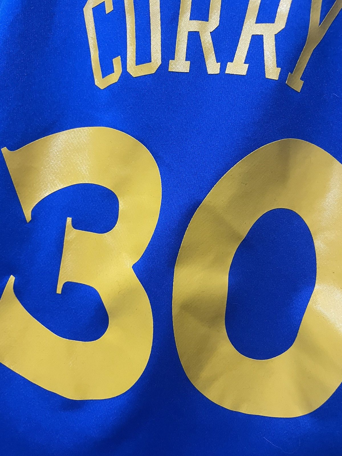 Adidas Vintage Adidas Golden State Warriors Curry #30 Jersey Size US L / EU 52-54 / 3 - 11 Thumbnail