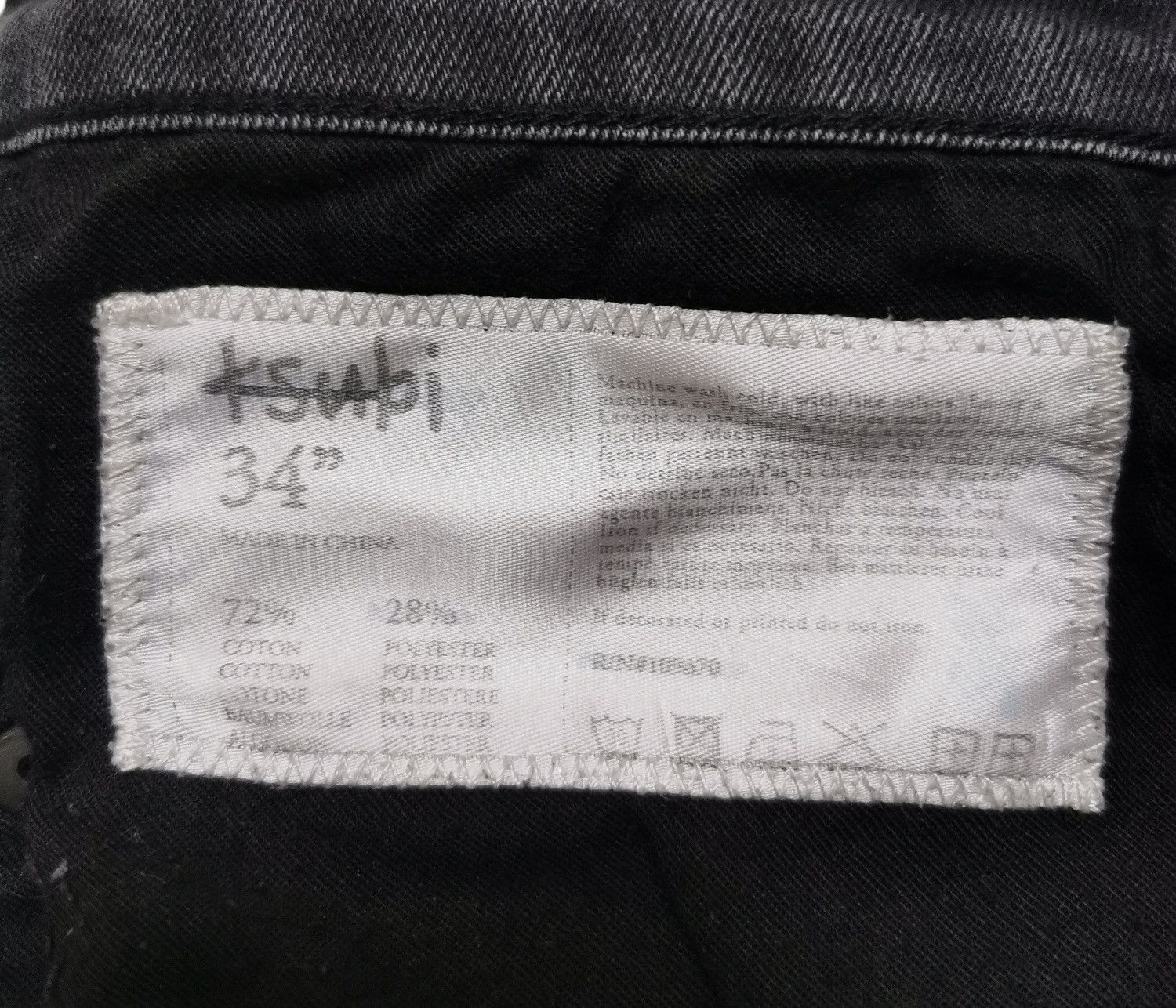 Ksubi Ksubi Skinny Jeans Size US 34 / EU 50 - 15 Thumbnail