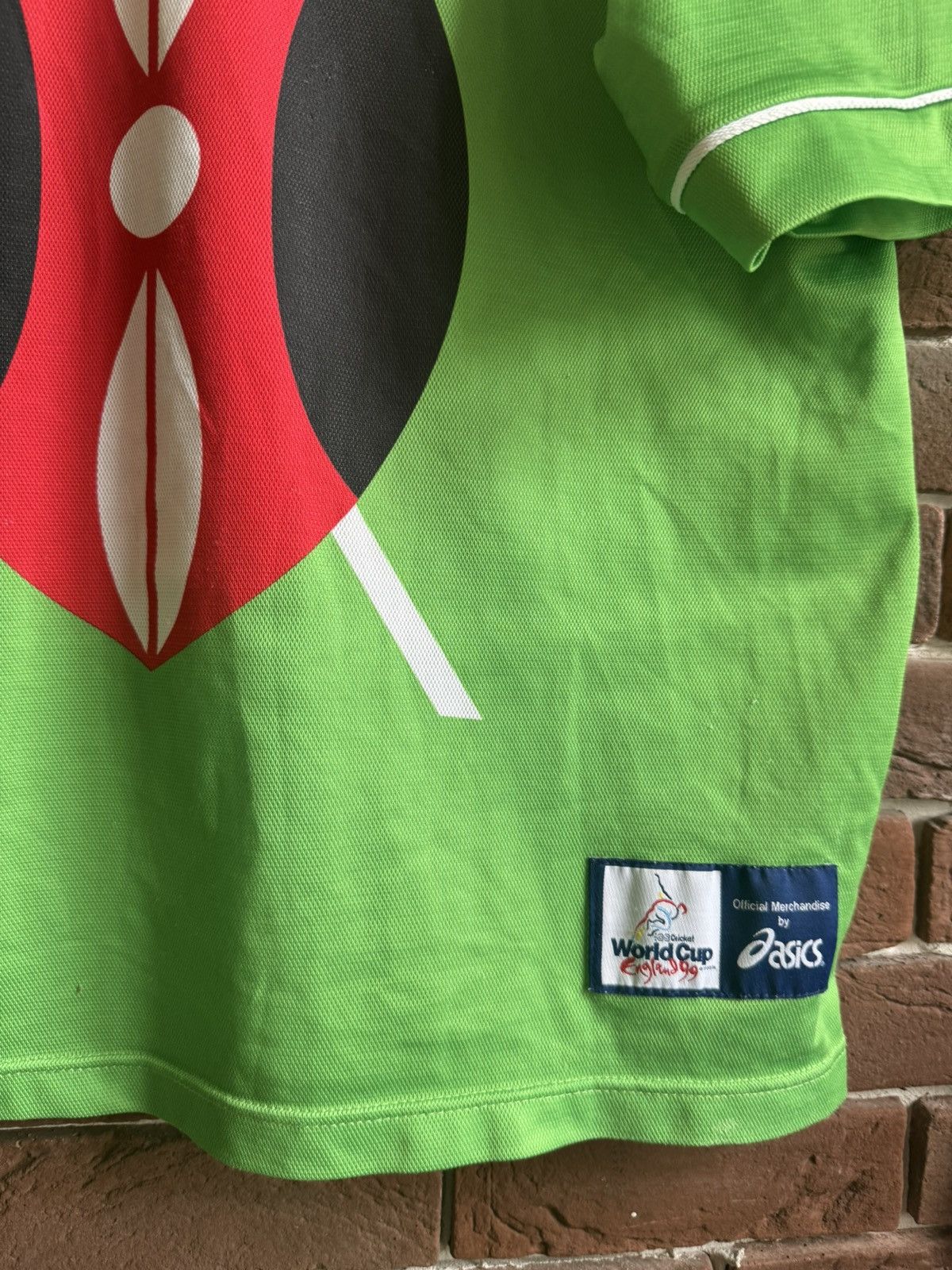 Reebok Vintage 90s 1999 Kenya Cricket National Te Jersey Green Rare Size US L / EU 52-54 / 3 - 4 Thumbnail