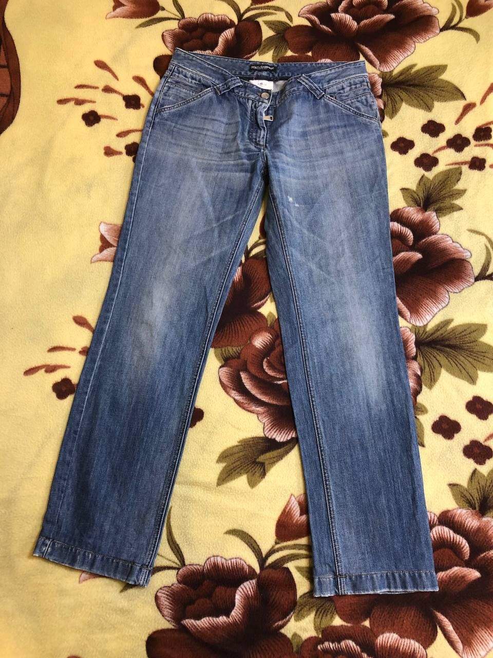 Dolce & Gabbana Vintage Dolce & Gabbana Denim Jeans Baggy Y2K Metal Logo DG Size 32" / US 10 / IT 46 - 19 Thumbnail