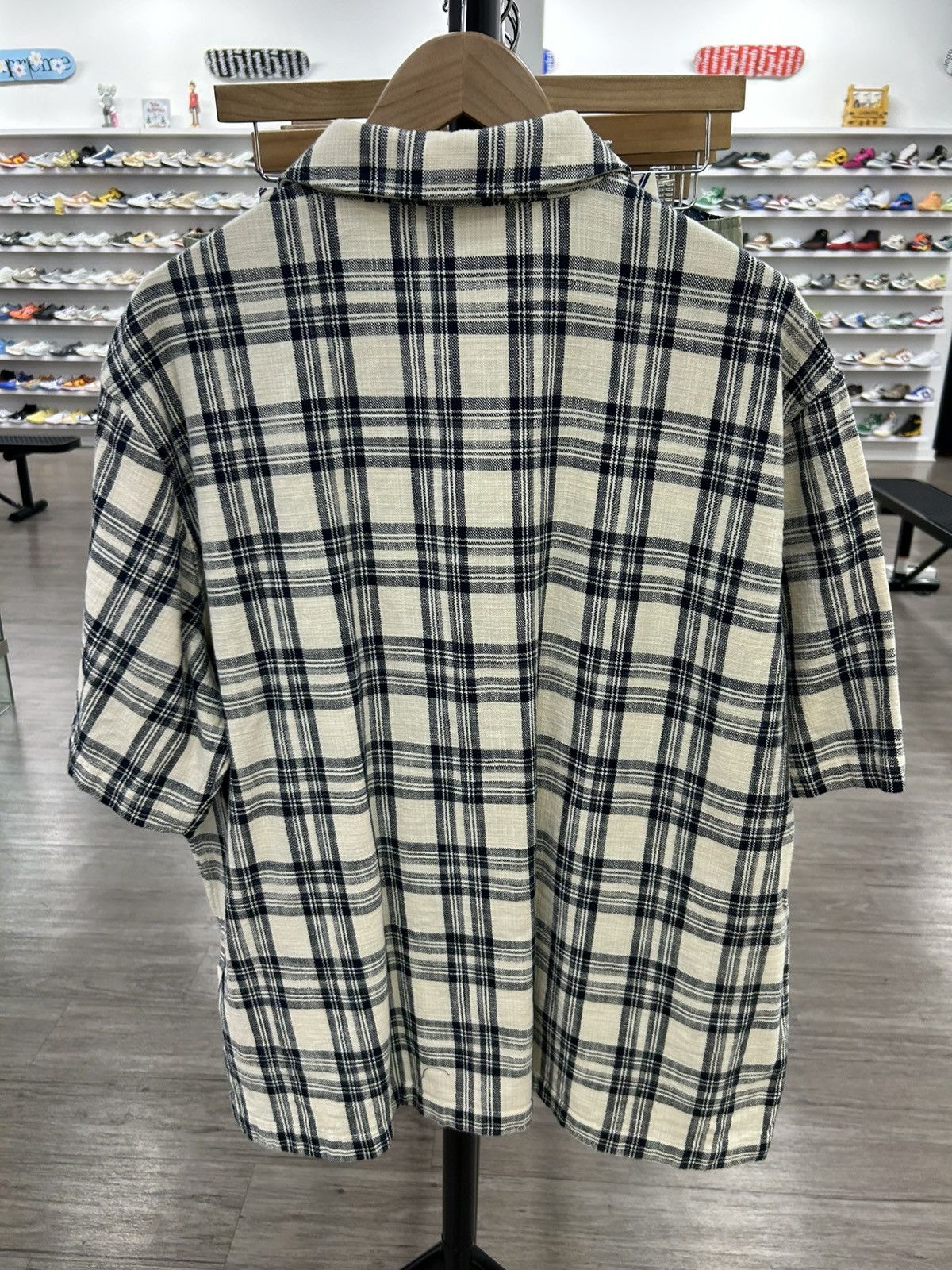 Kith Kith Short Sleeve Plaid Buttonup Shirt Size US XXL / EU 58 / 5 - 4 Thumbnail