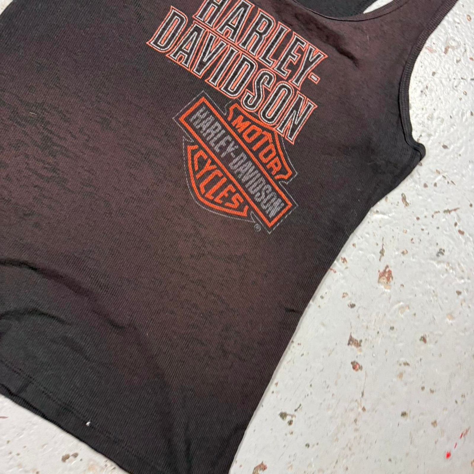 Harley Davidson Y2k vintage womens harley davidson Transparent Tank Top Size M / US 6-8 / IT 42-44 - 2 Thumbnail