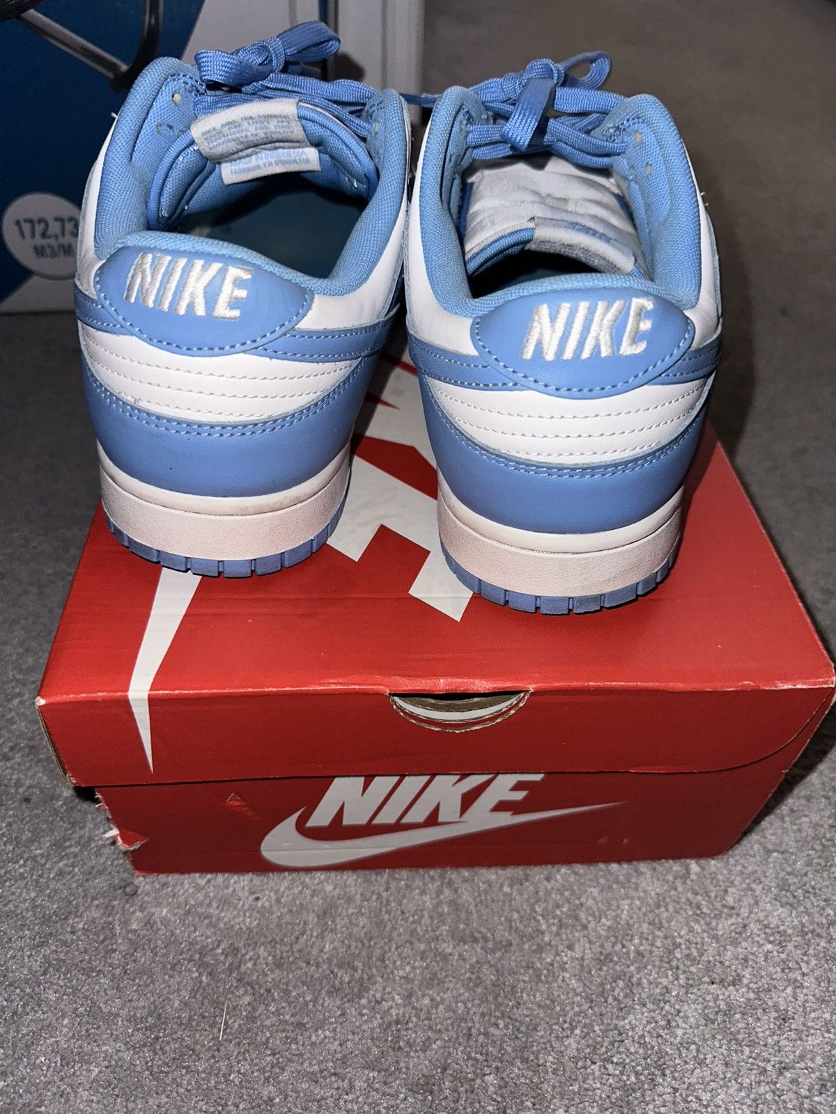 Nike Nike Dunk low UNC Size US 11.5 / EU 44-45 - 5 Thumbnail