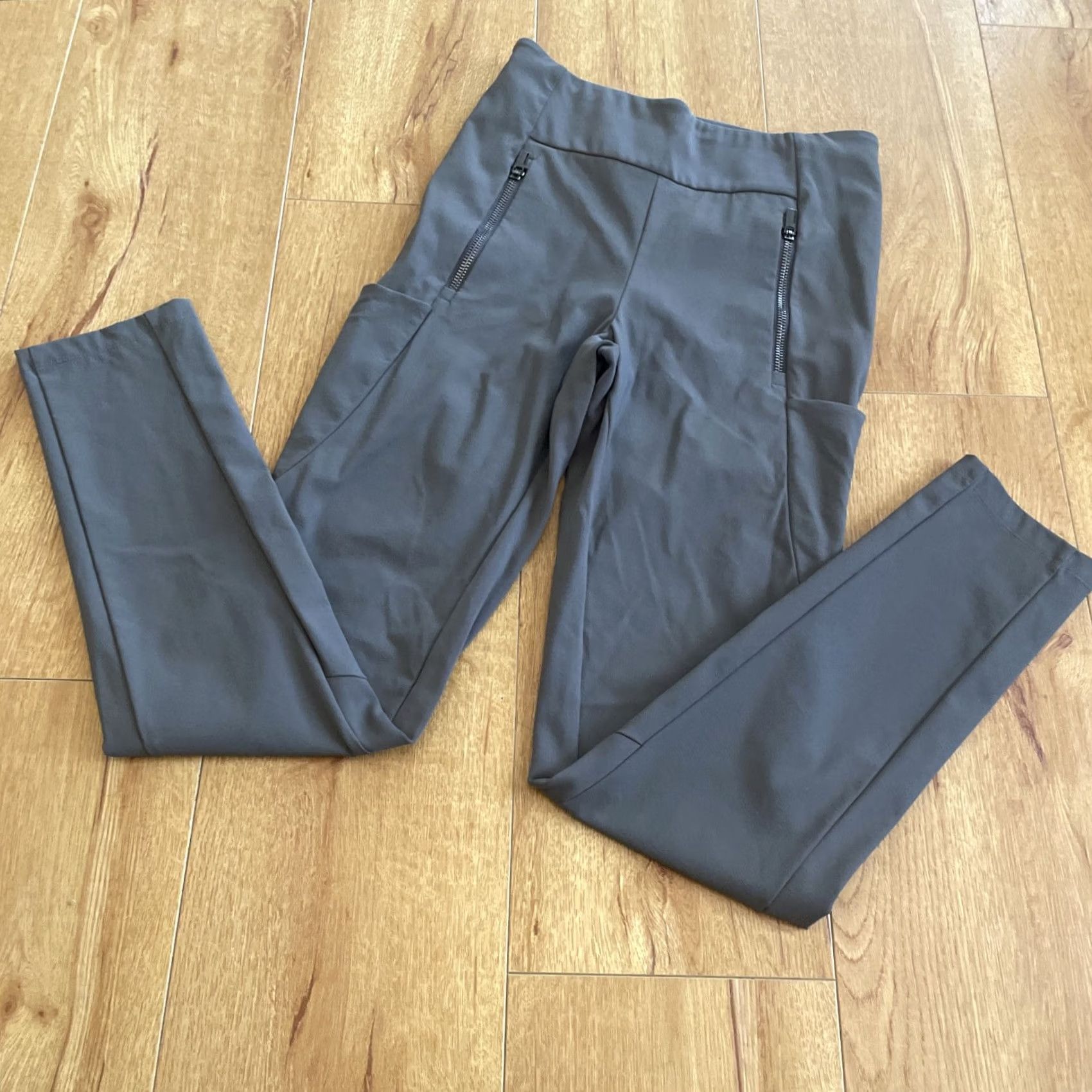 Athleta Athleta Pants Women’s 0 Gray Tapered Headlands Hybrid Tight Pockets Activewear Womens Size 25" / US 0 / IT 36 - 4 Thumbnail