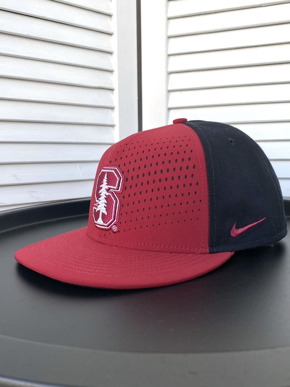 Nike × Stafford Nike True Stanford Cardinal University Swoosh Hat Cap Size ONE SIZE - 4 Thumbnail