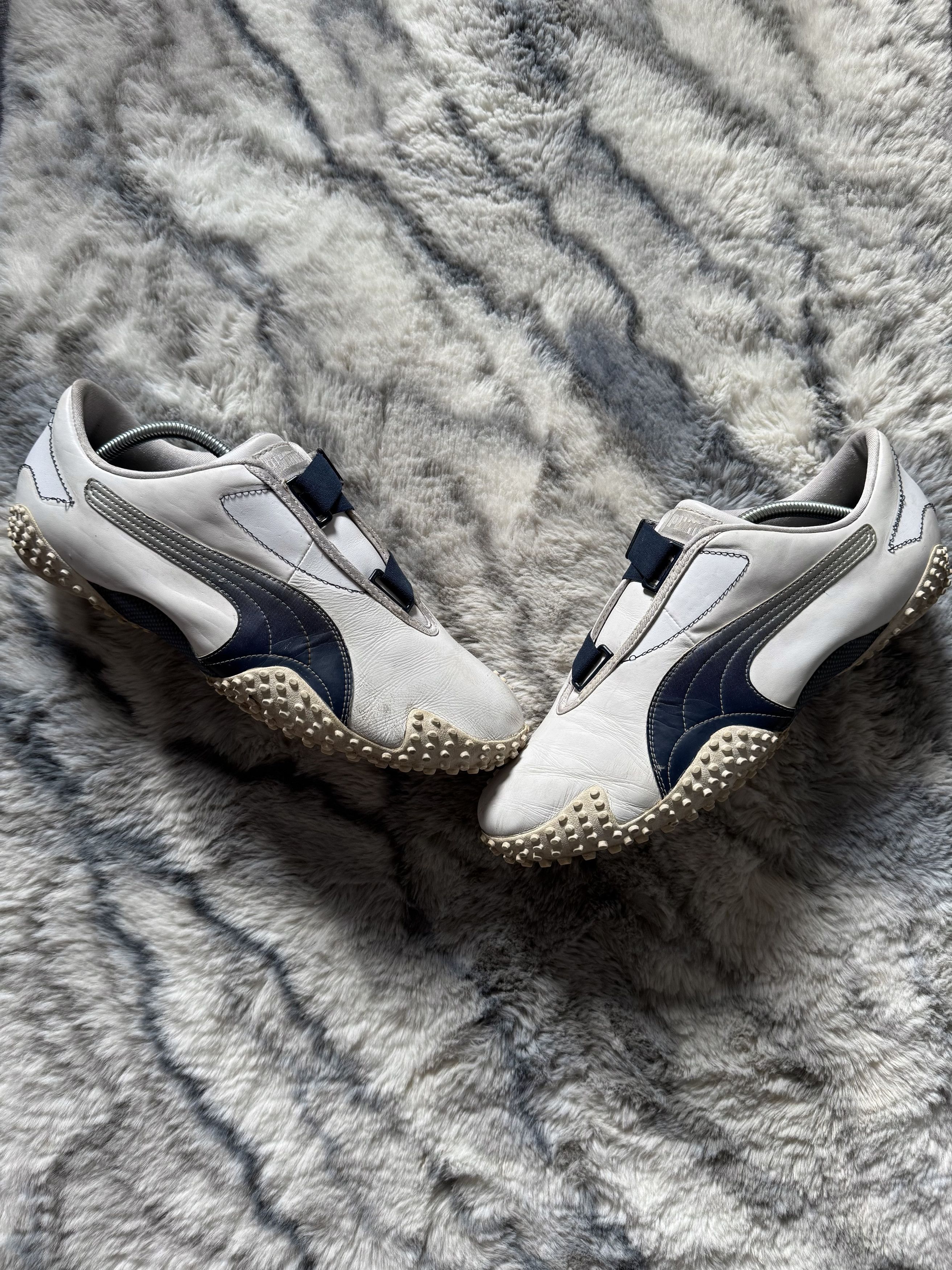 Puma 2004 Puma Mostro Leather Sneakers Archive Y2K Techwear | Grailed
