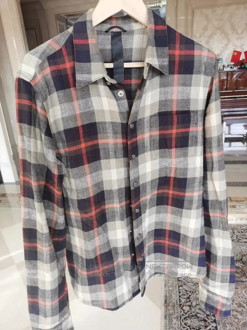 Chrome Hearts Cropped Checkered Flannel Shirt in Size M- Size US M / EU 48-50 / 2 - 1 Thumbnail