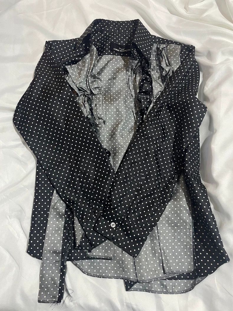 Comme des Garcons Comme Des Garcons Black polka dot shirt 2503-Nextarrow Size US S / EU 44-46 / 1 - 3 Thumbnail