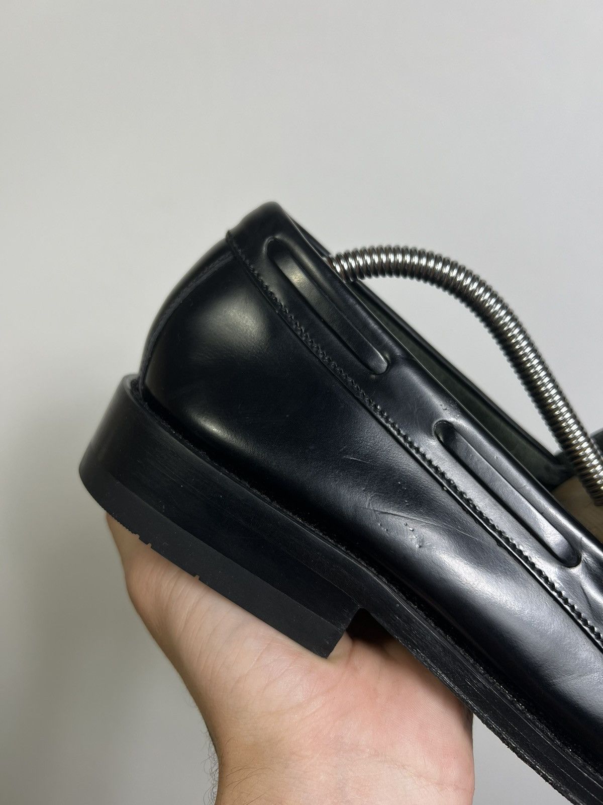 Church's Loake Leather Kiltie Georgetown Loafers Hand Made England Size US 8.5 / EU 41-42 - 13 Thumbnail