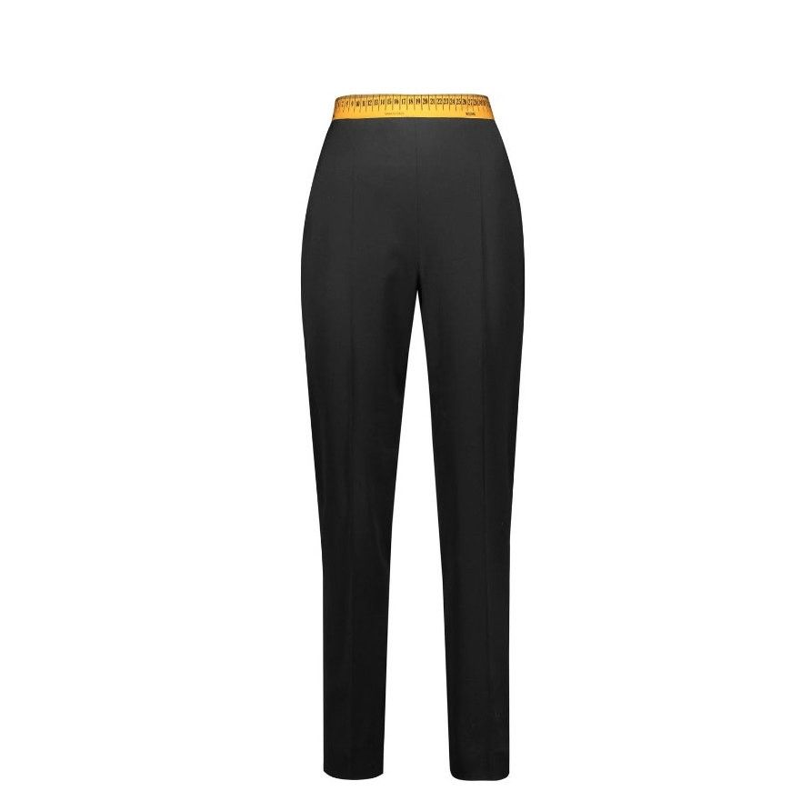 Moschino MSRP Moschino Couture Jeremy Scott Pleated Tapered Pants Size 27" / US 4 / IT 40 - 1 Thumbnail
