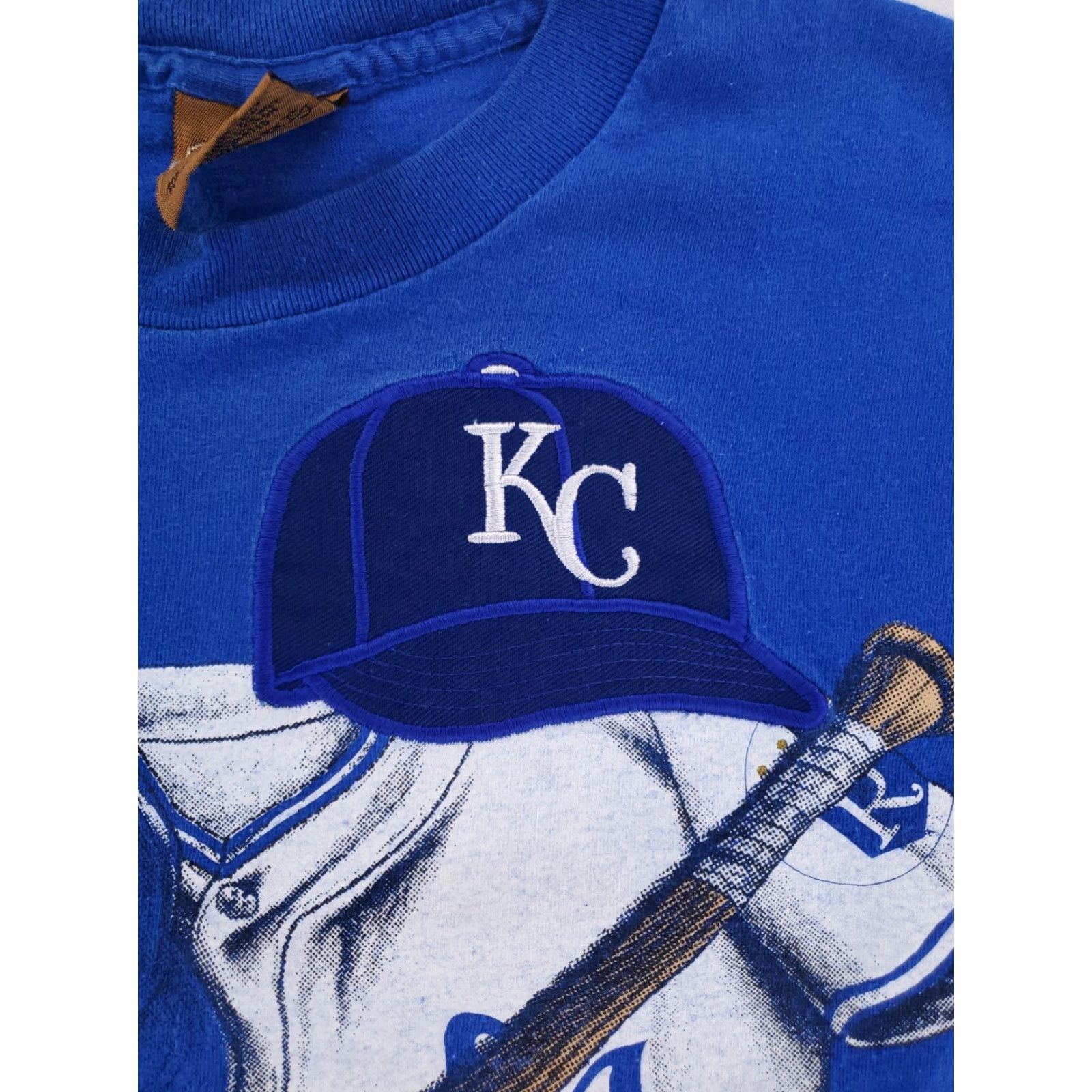 Nutmeg Nutmeg Kansas City Royals VTG 90s Single Stitch T Shirt Blue Mens XL Size US XL / EU 56 / 4 - 5 Thumbnail