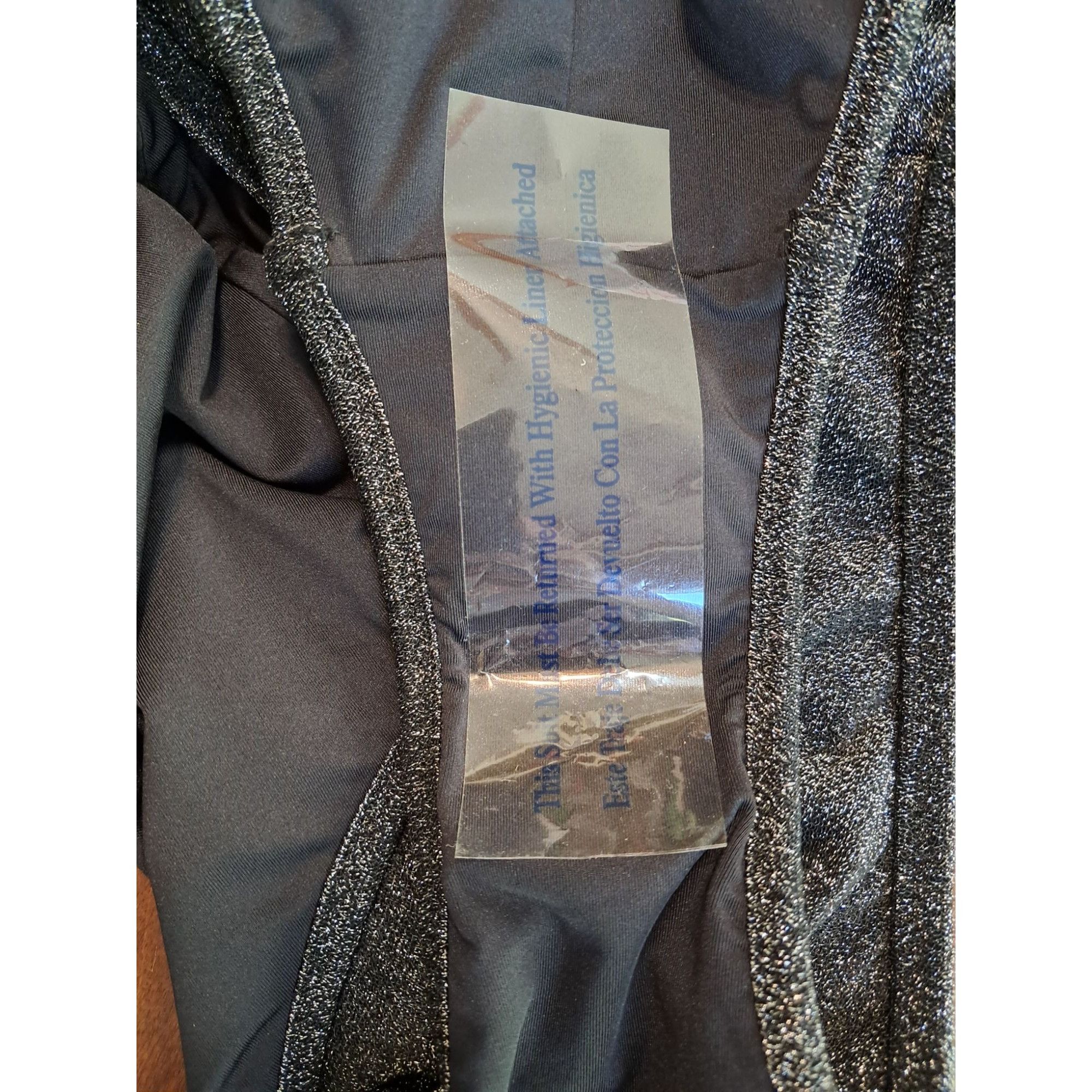 Other Love & Sports Women's Amalfi Metallic V-Neck One-Piece Swims Size S / US 4 / IT 40 - 5 Thumbnail
