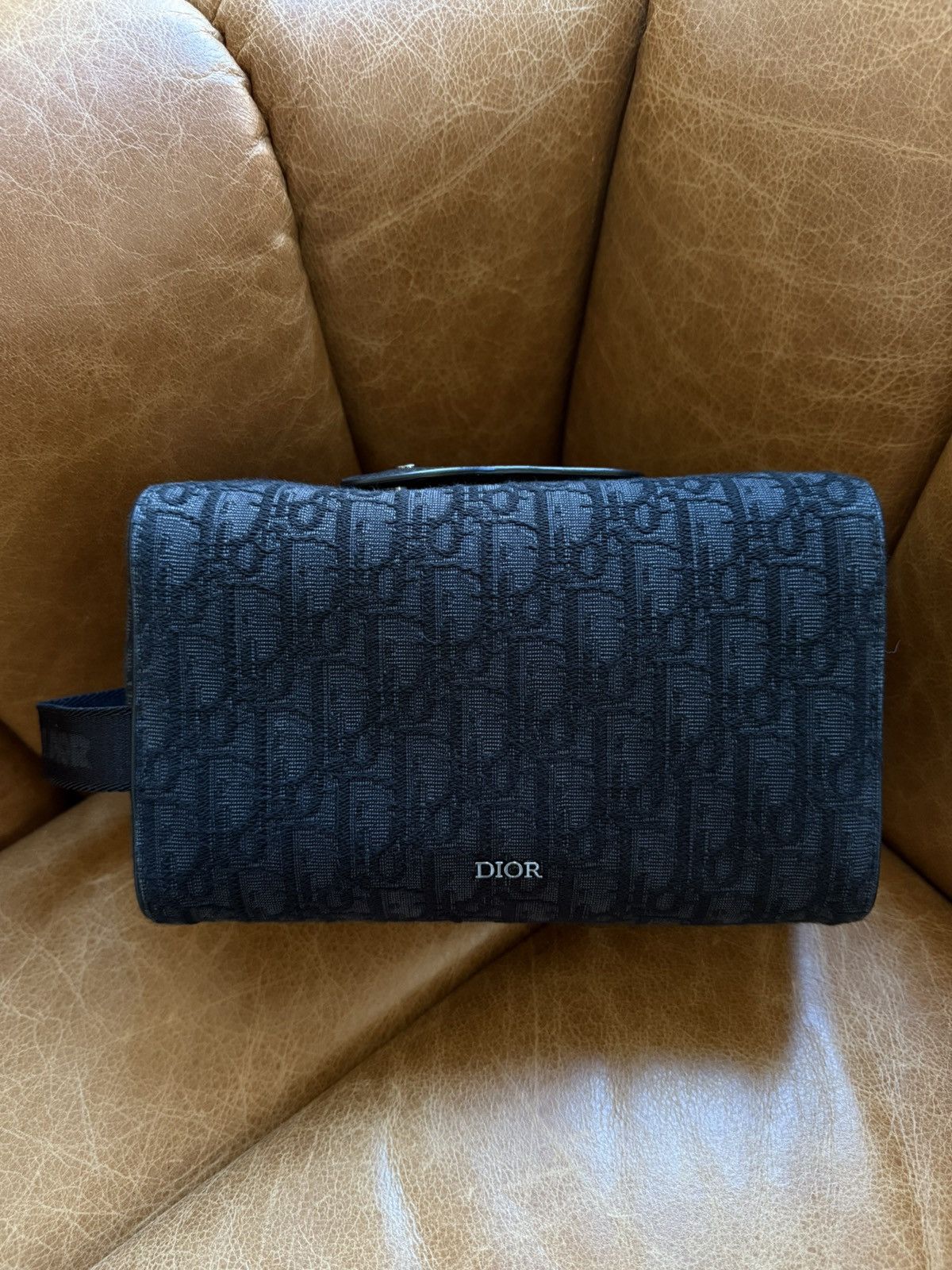 Dior Black Oblique Saddle Pouch Size ONE SIZE - 2 Thumbnail
