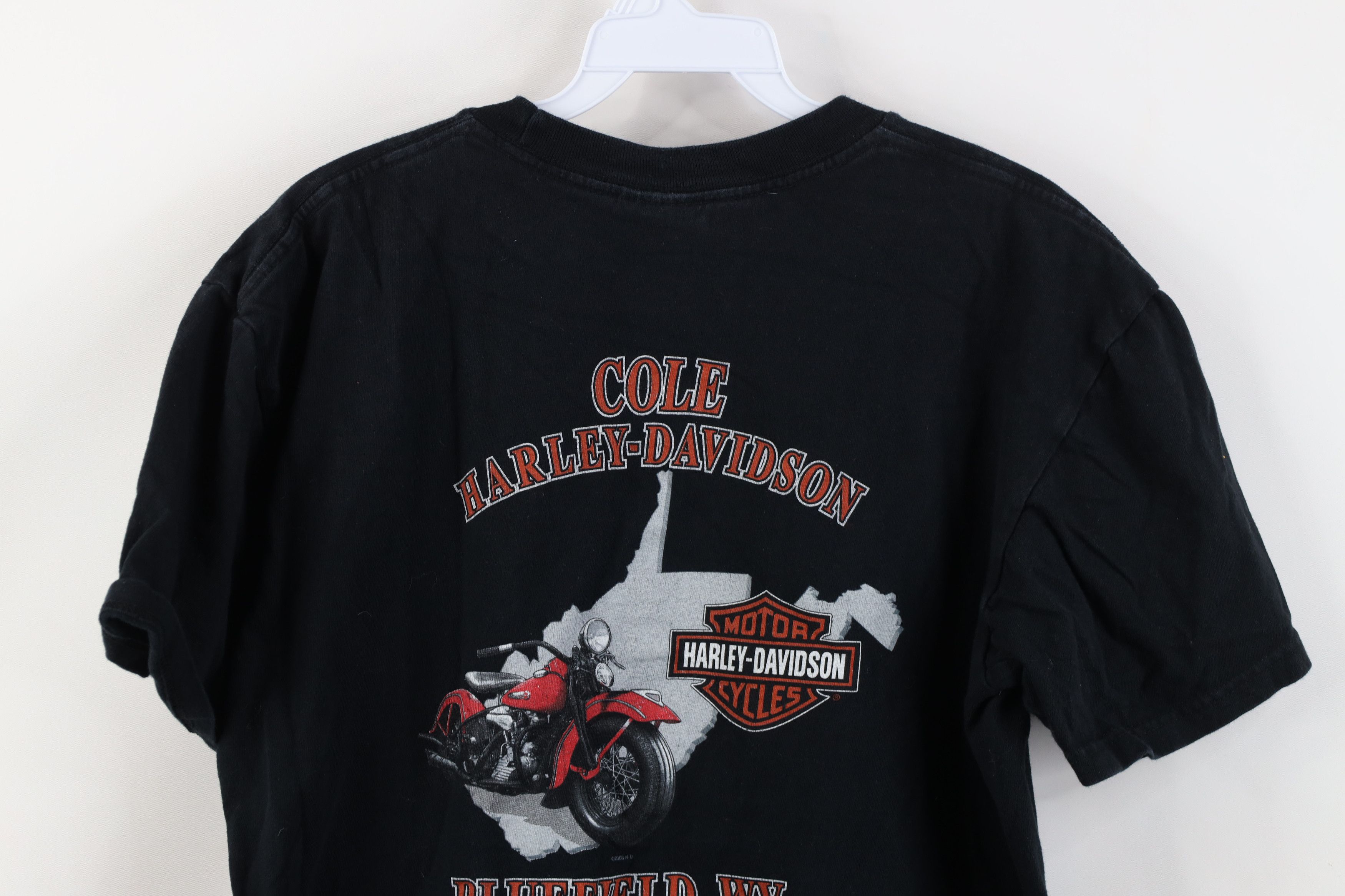 Harley Davidson Vintage Y2K Harley Davidson Tribal Short Sleeve T-Shirt Size US L / EU 52-54 / 3 - 15 Thumbnail