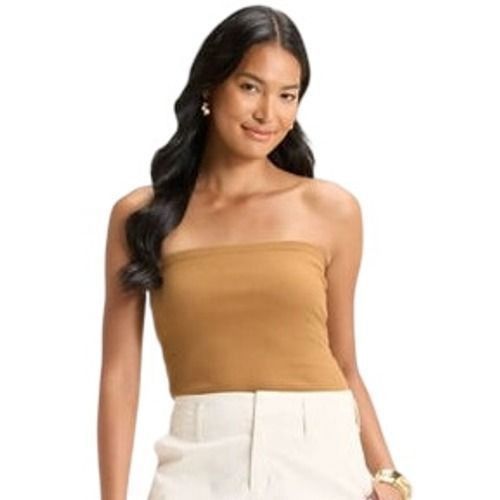 Women's Tube Top - A New Day Brown Xs, Women's — image 3 of 3