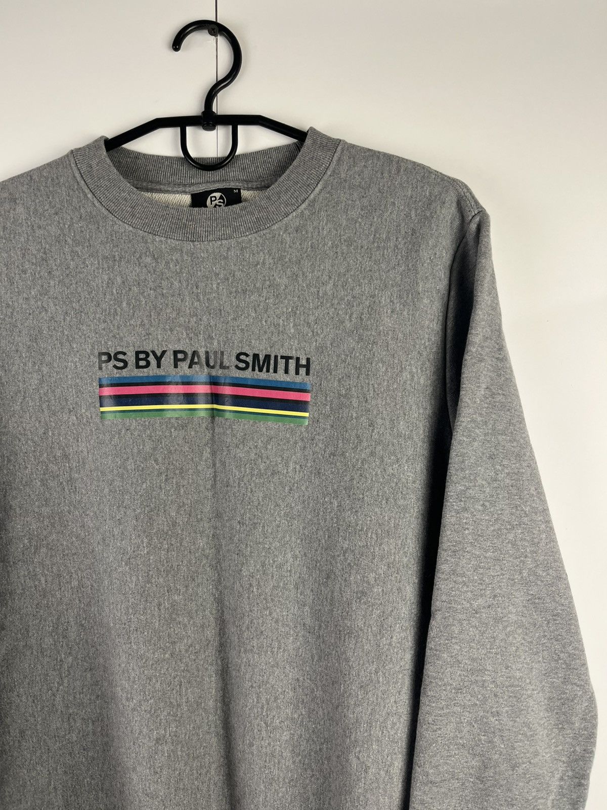 Paul Smith Paul Smith Big Logo Crew Neck Cotton Sweatshirt Size US M / EU 48-50 / 2 - 3 Thumbnail