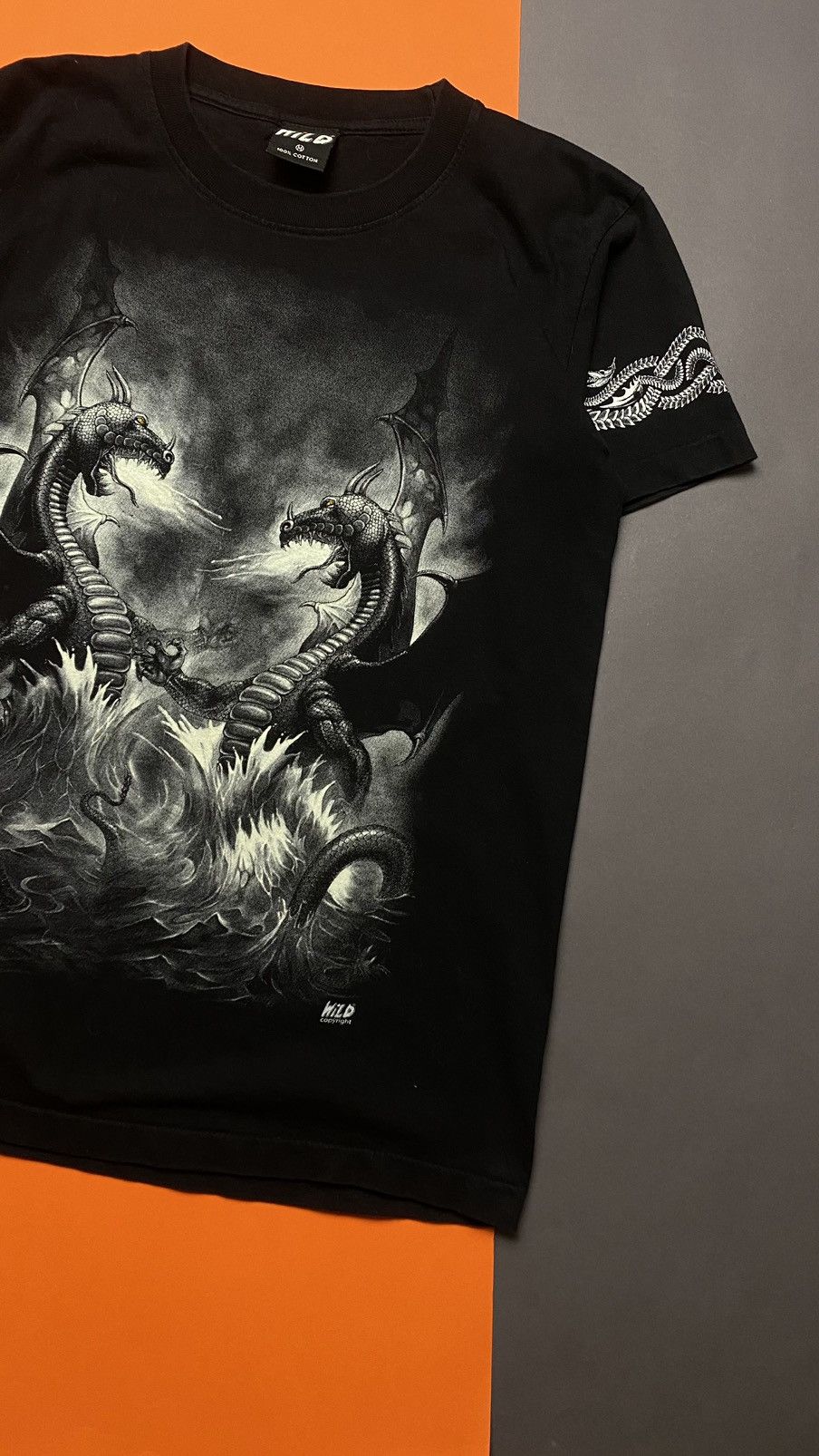Designer Vintage Dragon wild tee Size US S / EU 44-46 / 1 - 2 Thumbnail