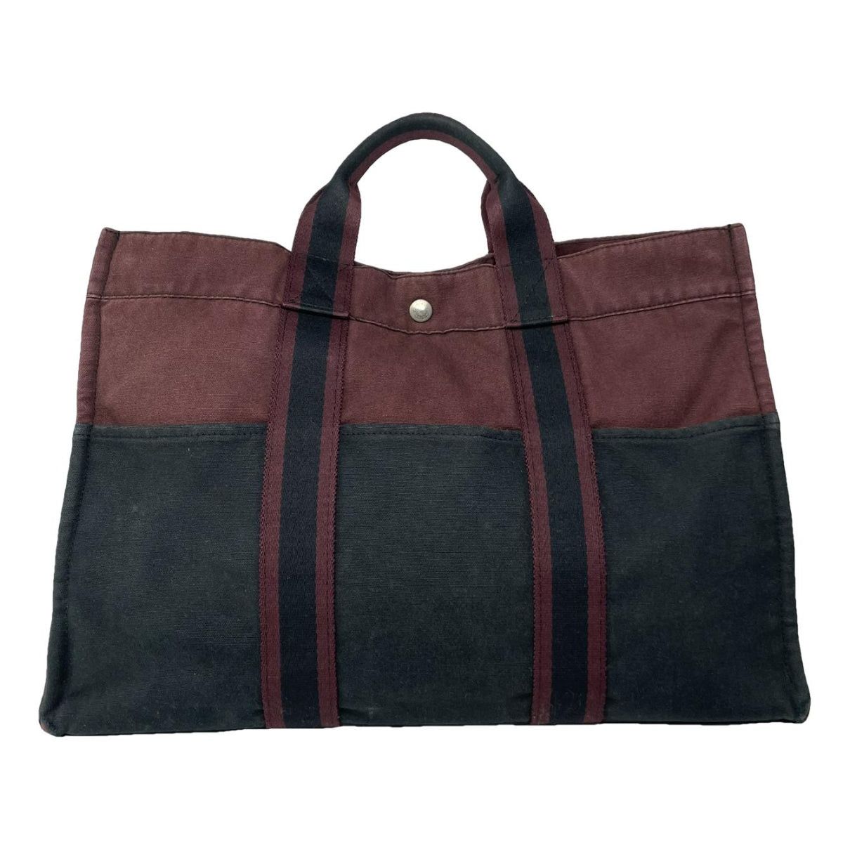 Other Hermès Black Cotton Handbag Size ONE SIZE - 1 Thumbnail