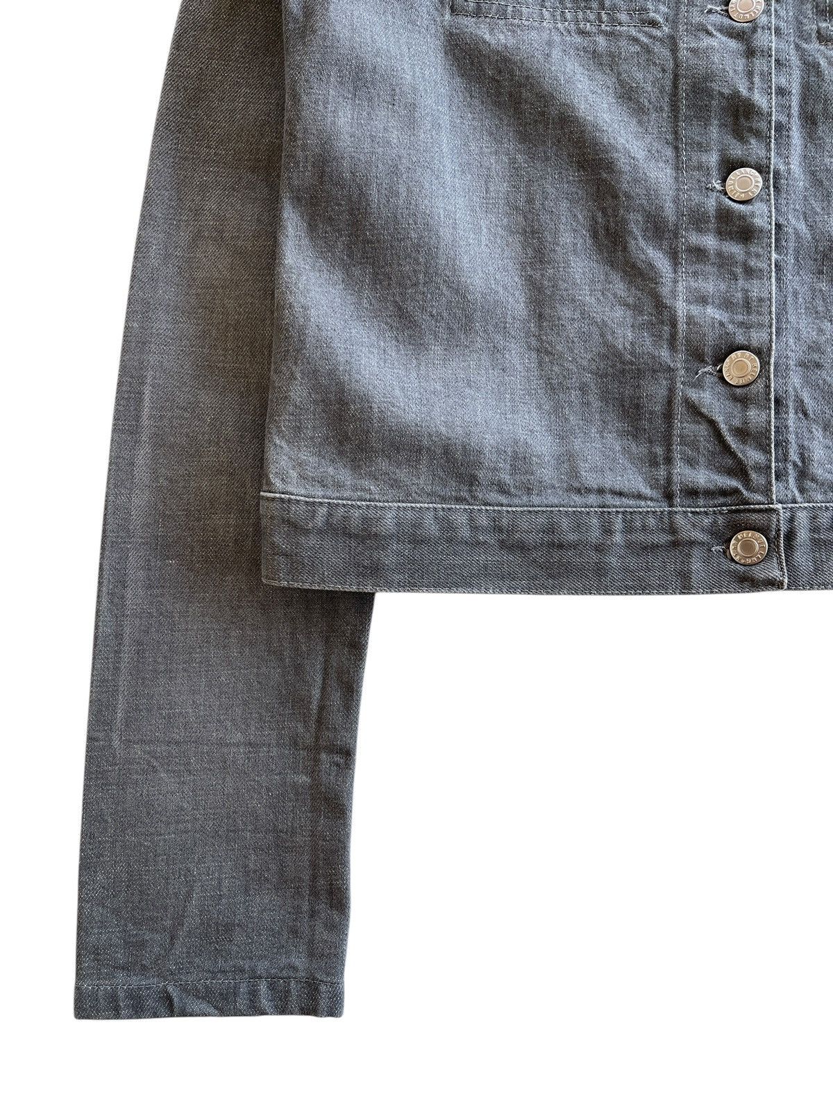 Helmut Lang SS2004 Helmut Lang Slim 2 Pocket Turn Up Denim Jacket Size S / US 4 / IT 40 - 4 Thumbnail