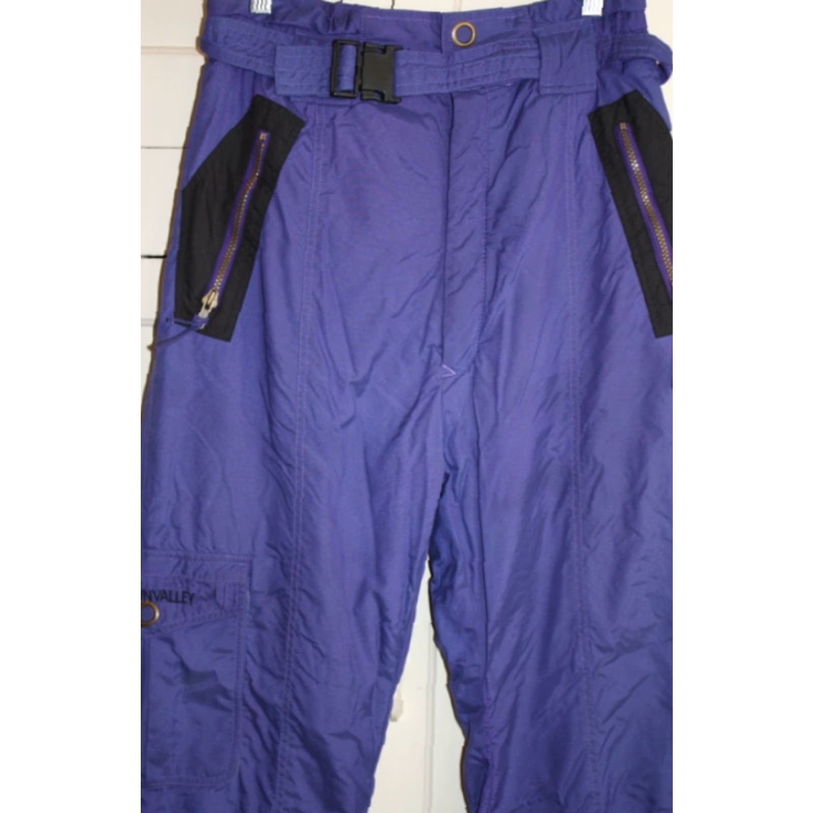 Vintage VINTAGE JD SUN VALLEY Purple Snow Snowboard Ski Pants Women Small Moss? Size 28" / US 6 / IT 42 - 3 Thumbnail