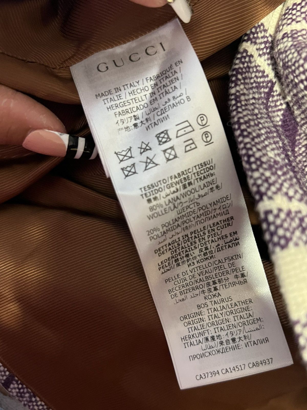 Gucci Gucci plaid print cape Size XS / US 0-2 / IT 36-38 - 10 Thumbnail