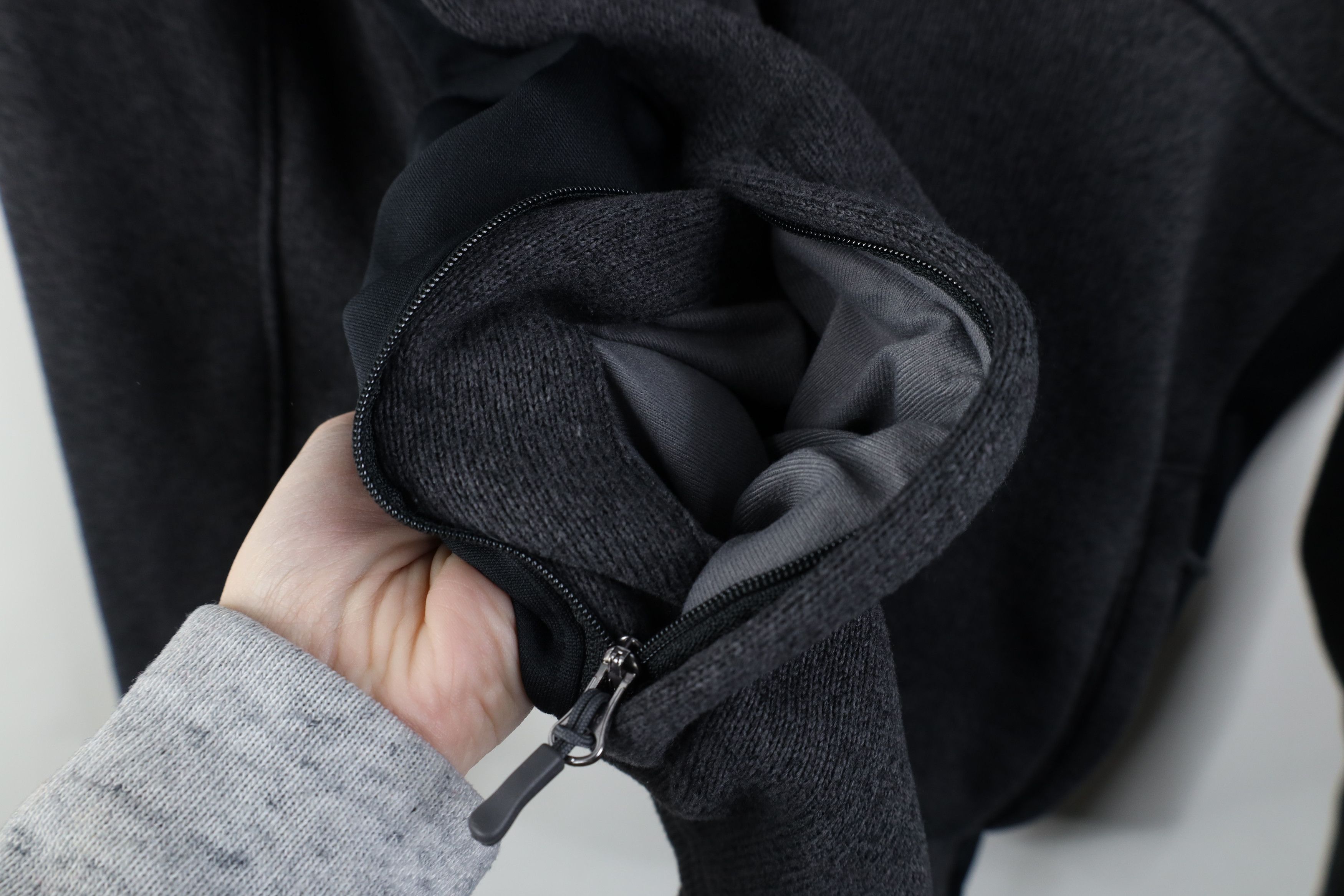 Spyder Spyder Jacquard Fleece Knit Foremost Full Zip Jacket Gray Size US XL / EU 56 / 4 - 7 Thumbnail