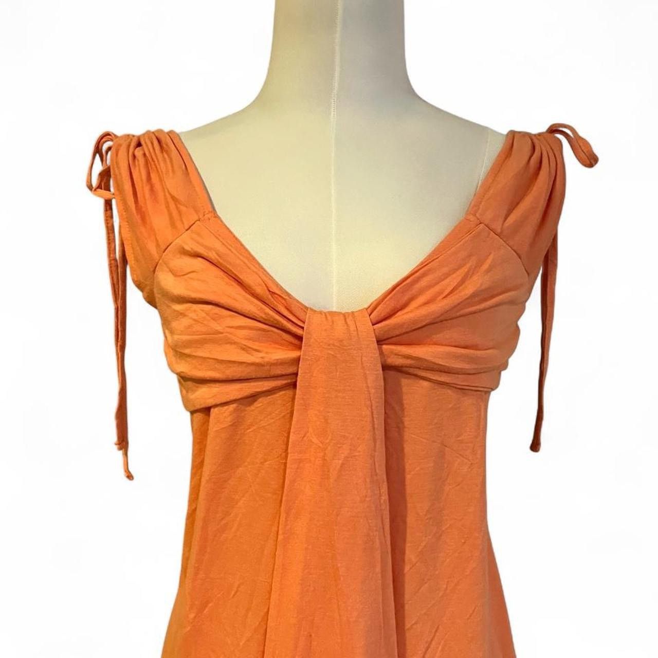 Other Vintage Y2K orange ruched top Gabriel Solis style🍊 Size M / US 6-8 / IT 42-44 - 4 Thumbnail