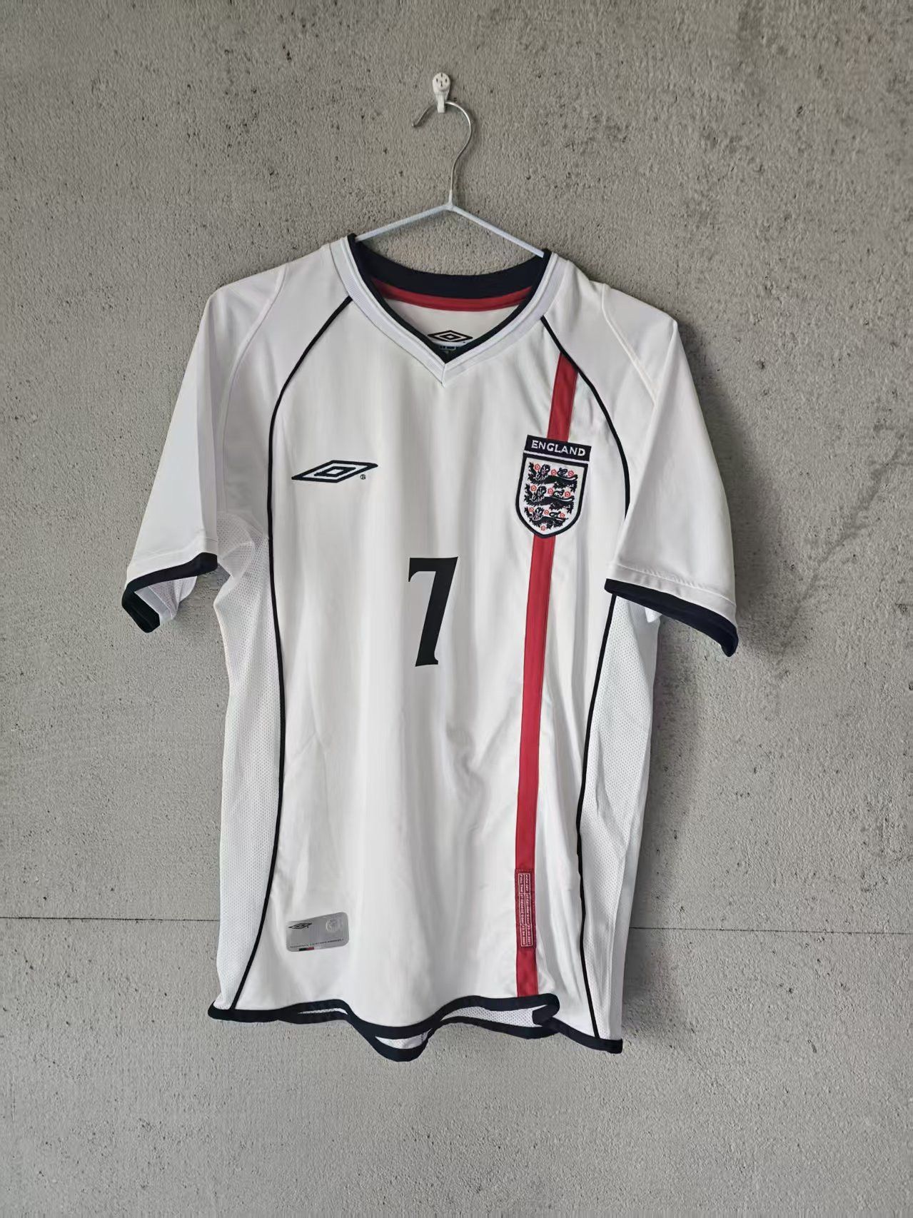 Other 2002 England #7 David Beckham Size US S / EU 44-46 / 1 - 1 Thumbnail