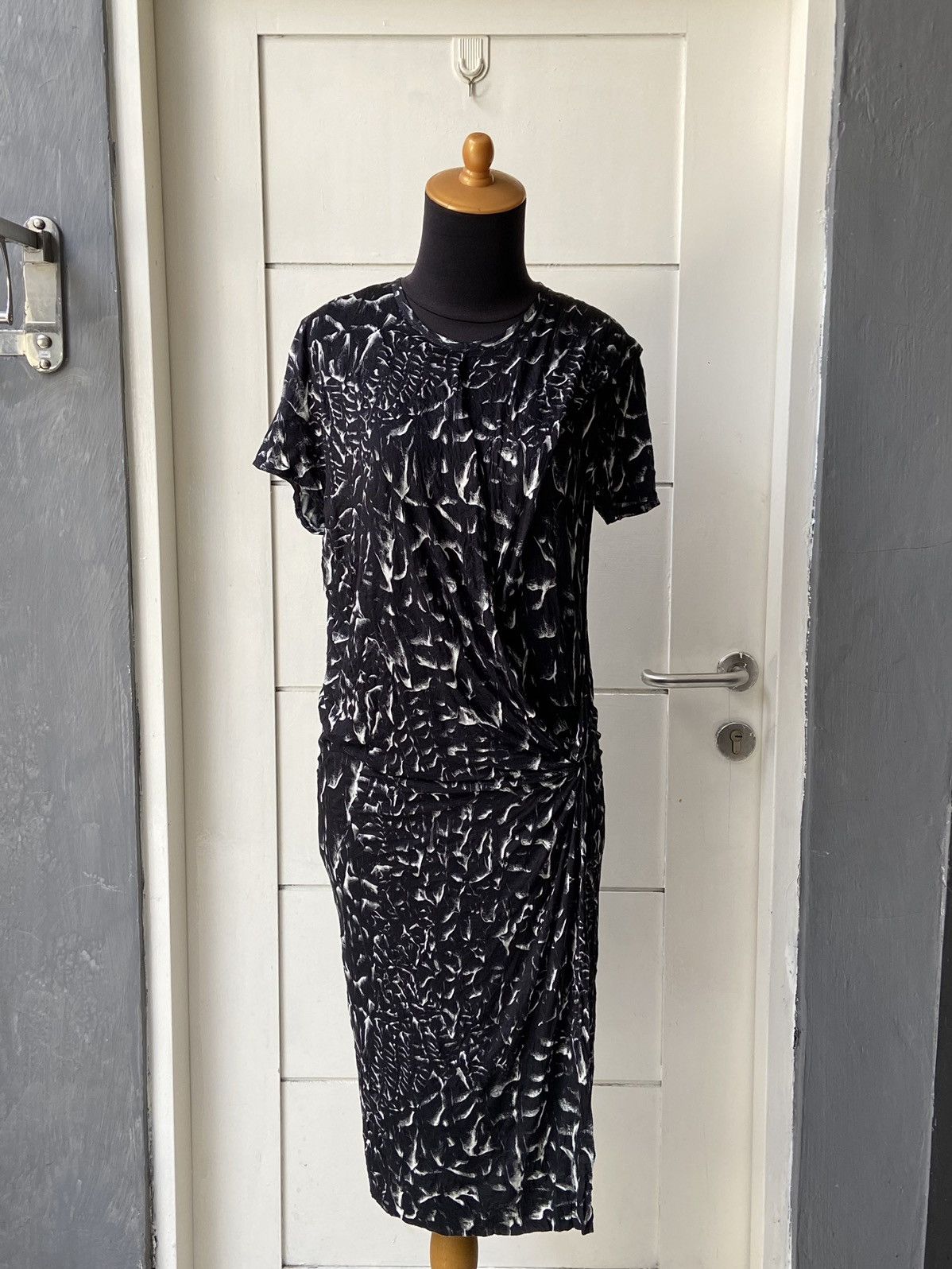 Helmut Lang HELMUT LANG Motive Black Dress Size XS / US 0-2 / IT 36-38 - 5 Thumbnail