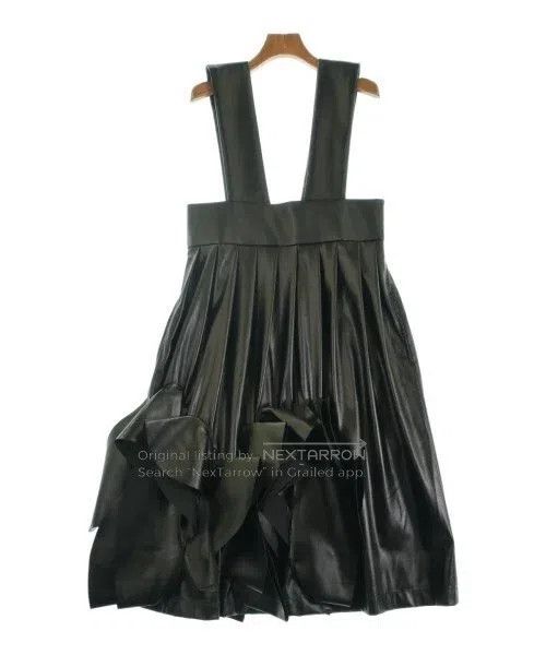 Comme des Garcons Comme des Garcons Black vintage leather lace overalls Size S / US 4 / IT 40 - 1 Thumbnail