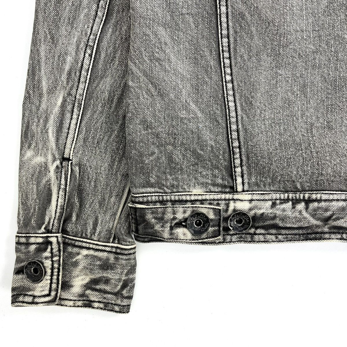 In The Attic 2000s In the Attic Punk Lgb Goa Distressed Denim Jacket Size US M / EU 48-50 / 2 - 13 Thumbnail
