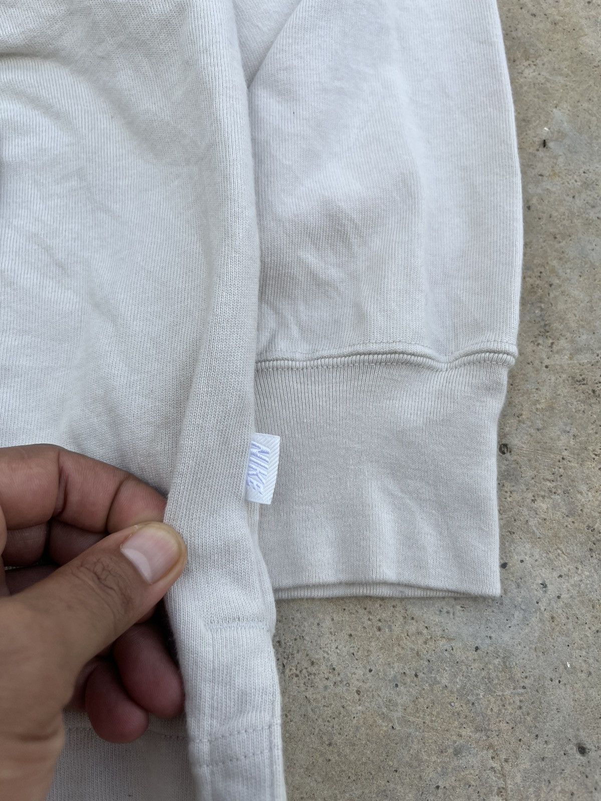 Japanese Brand × Nike ⚡️Nike central swoosh logo long sleeve shirts Size US XL / EU 56 / 4 - 5 Thumbnail