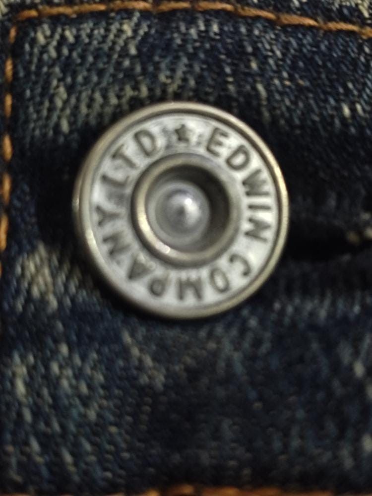 Edwin × Japanese Brand × Vintage EDWIN WHITE TAB MADE IN JAPAN FLARED NICE FADED Size US 33 - 6 Thumbnail