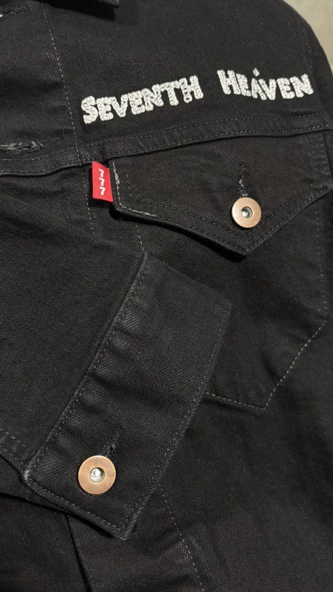 Seventh Heaven Seventh Heaven Cross Denim Jacket Size US M / EU 48-50 / 2 - 9 Thumbnail