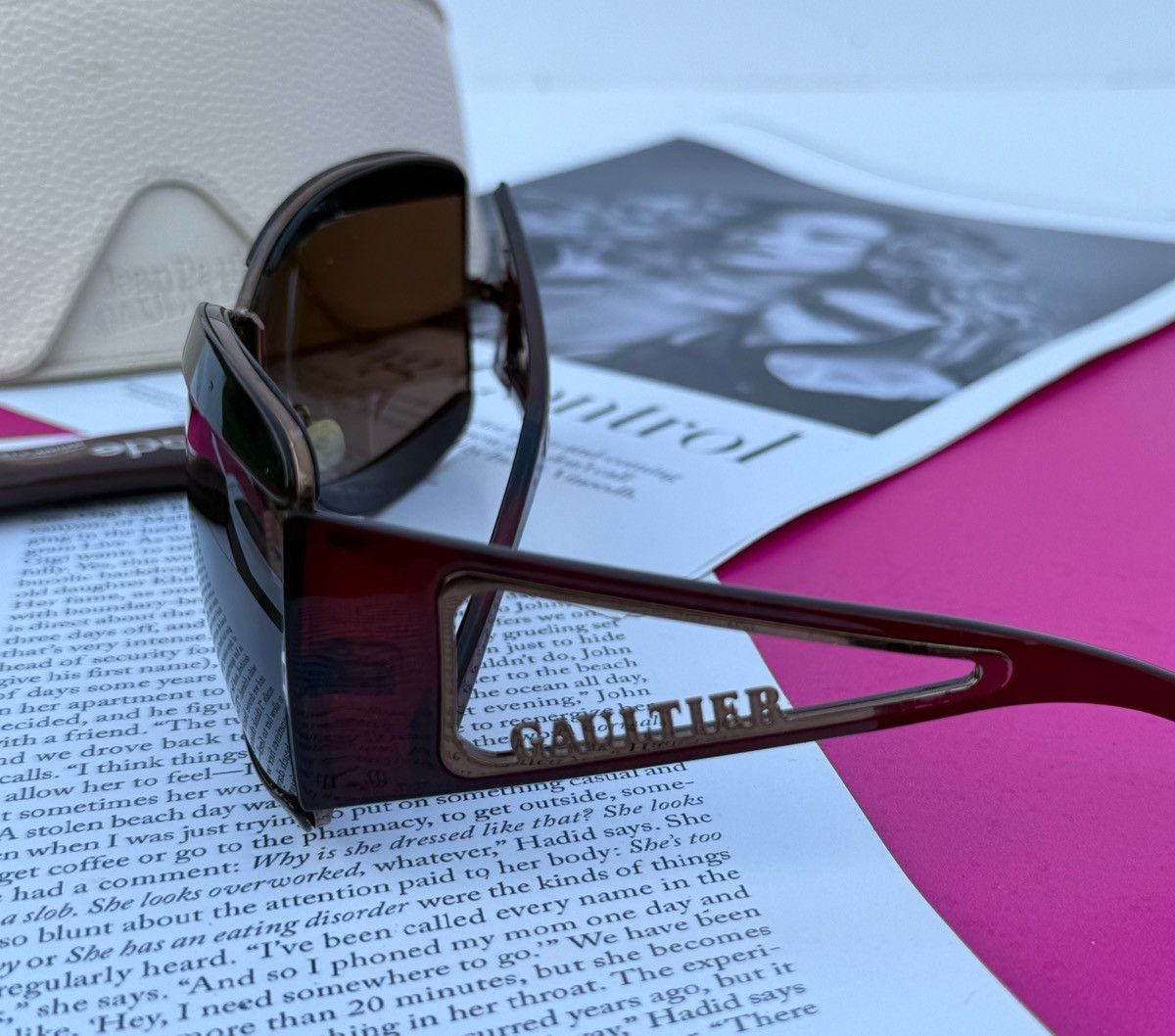 Jean Paul Gaultier Jean paul Gaultier sunglasses SJP038 Size ONE SIZE - 9 Thumbnail
