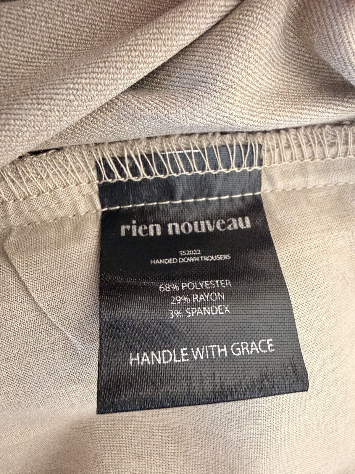Other Rien Nouveau Pleated Trousers Size US 30 / EU 46 - 6 Thumbnail