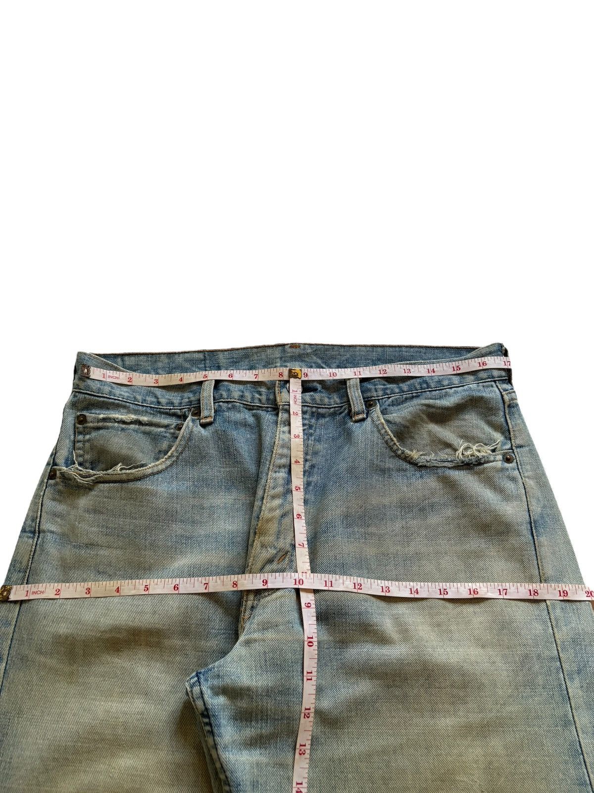 Levi's Vintage 90s Levis 534 Rusty Mud Wash Distressed Baggy Jeans Size US 34 / EU 50 - 12 Thumbnail
