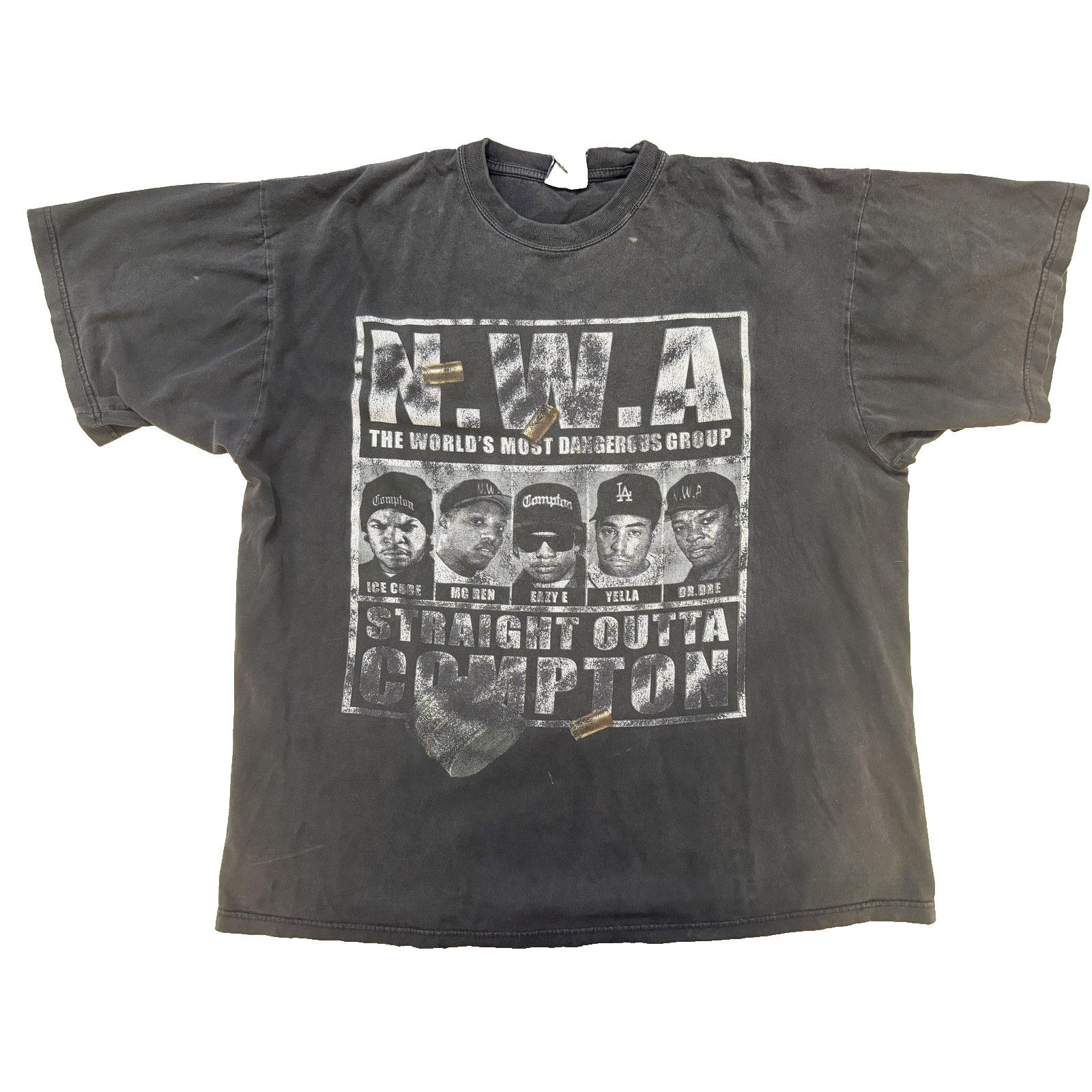 & Other Stories Vintage NWA Straight Outta Compton T-Shirt 2XL Airbrush Back Size US XXL / EU 58 / 5 - 1 Thumbnail