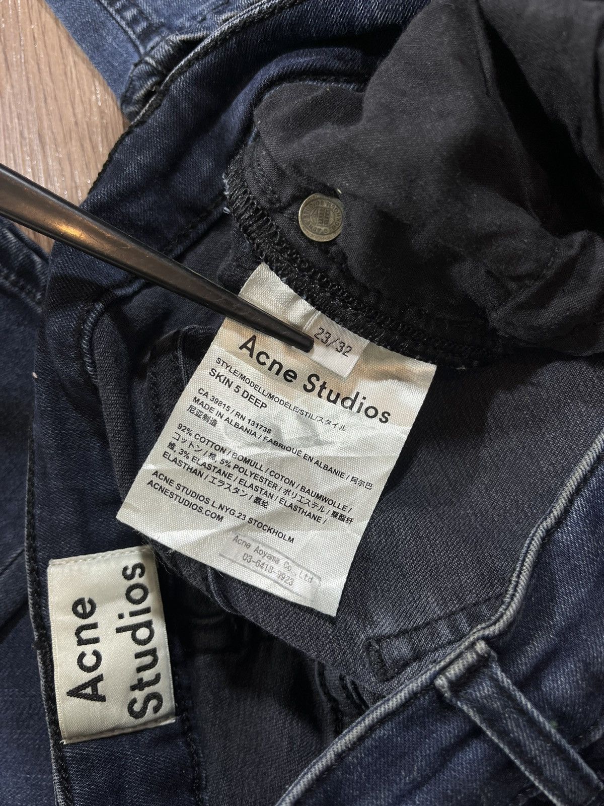 Acne Studios Acne Studios Skinny Jeans Size 25" / US 0 / IT 36 - 8 Thumbnail