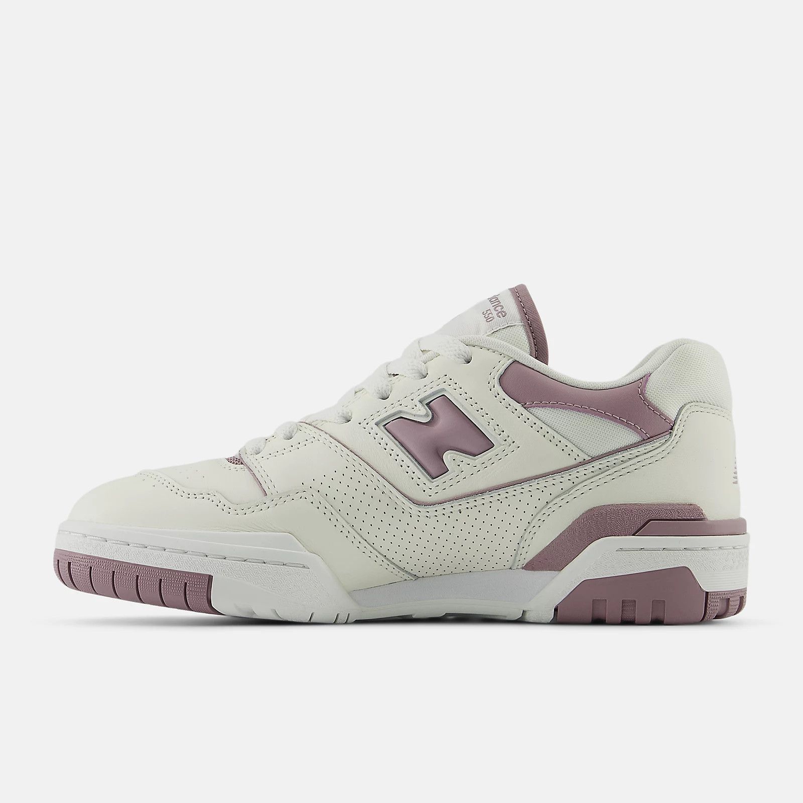 New Balance o1s22i1n1124 550 Unisex Sneakers in White Purple Size US 7 / EU 40 - 3 Thumbnail