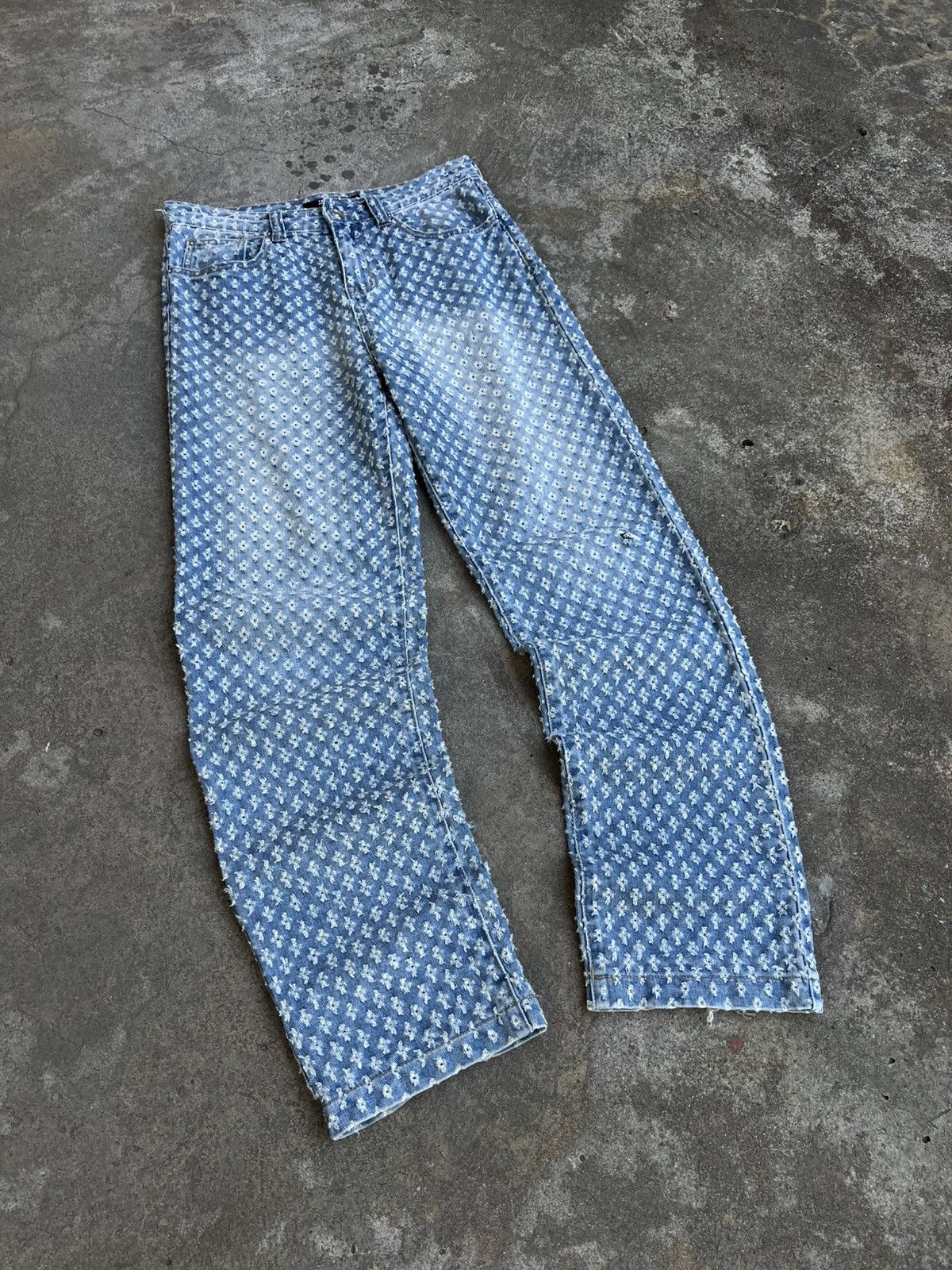 Dolce & Gabbana Dolce Gabbana Style Archive Perforation jeans Jaded London Size US 31 - 5 Thumbnail