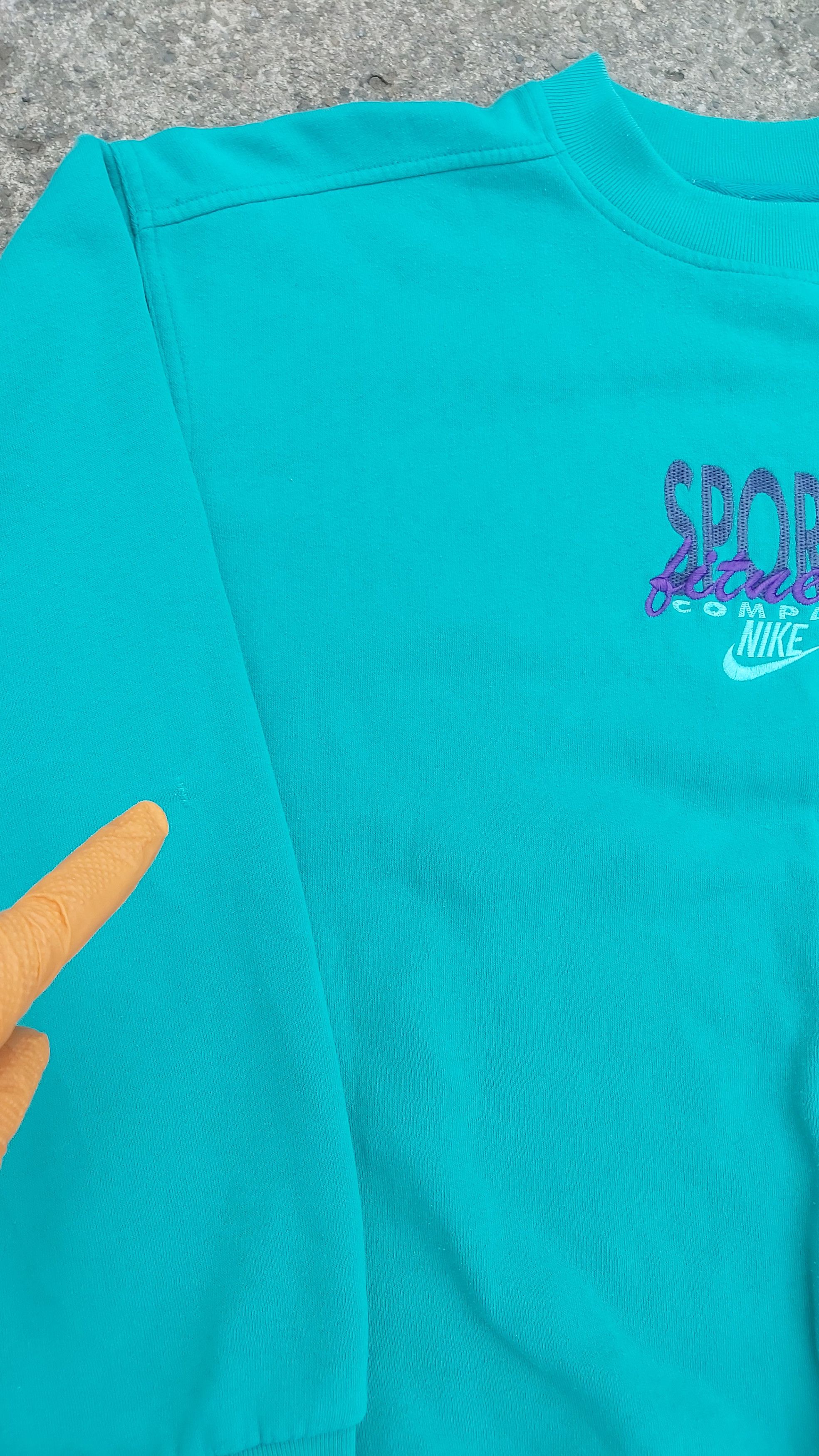 Nike × Vintage rare VTG 80s 90s Nike Sports Fitness Company L/G Size US L / EU 52-54 / 3 - 17 Thumbnail