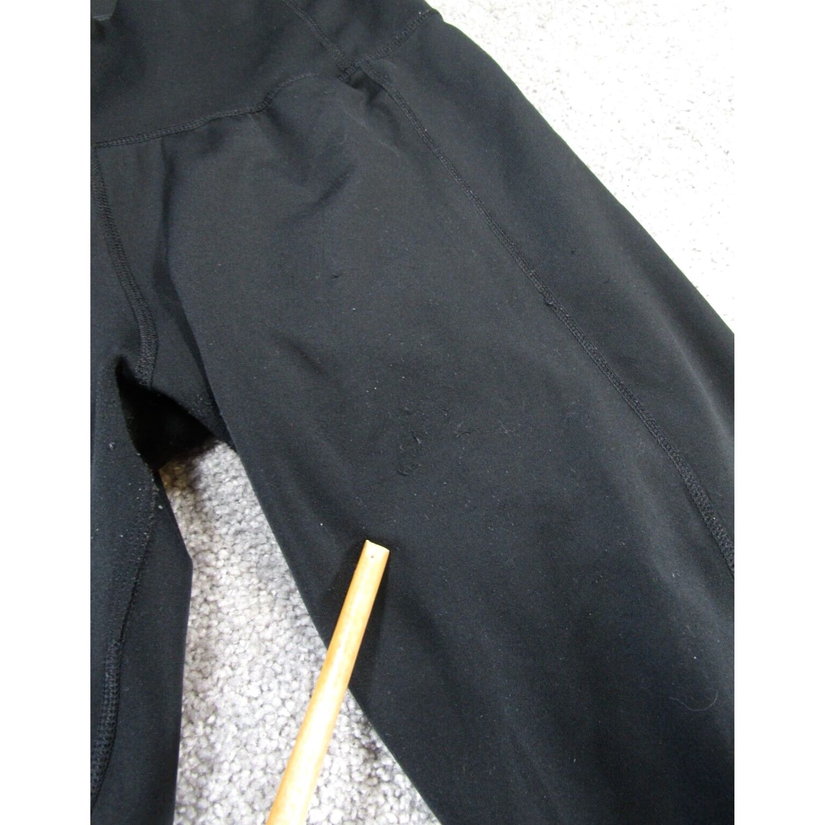 Adidas Adidas Womens Leggings Large Climalite Black Extra Large XL Size 36" / US 14 / IT 50 - 2 Thumbnail
