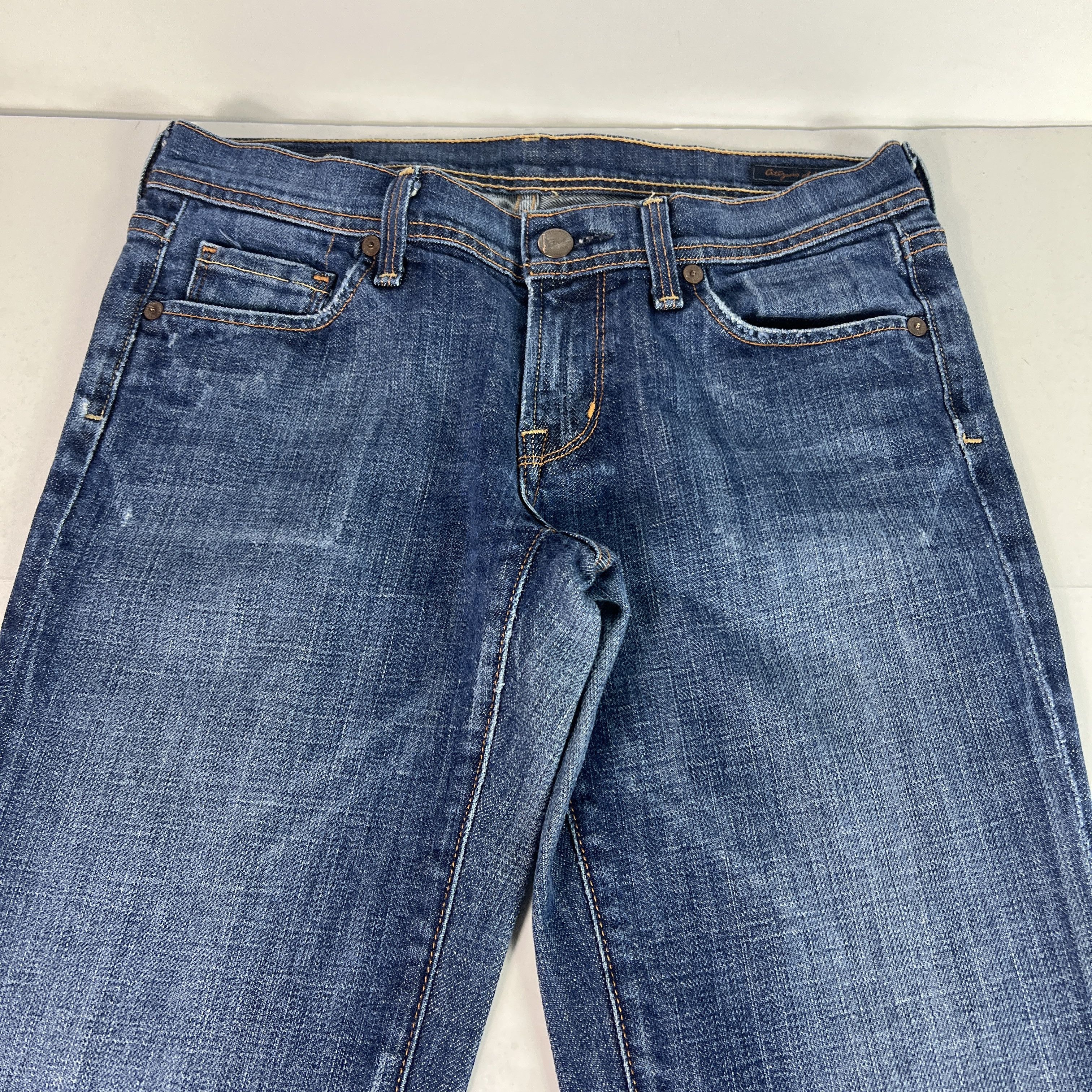 Citizens Of Humanity Citizens Of Humanity Jeans Ingrid Low Rise Flare Blue Denim Size 27" / US 4 / IT 40 - 2 Thumbnail