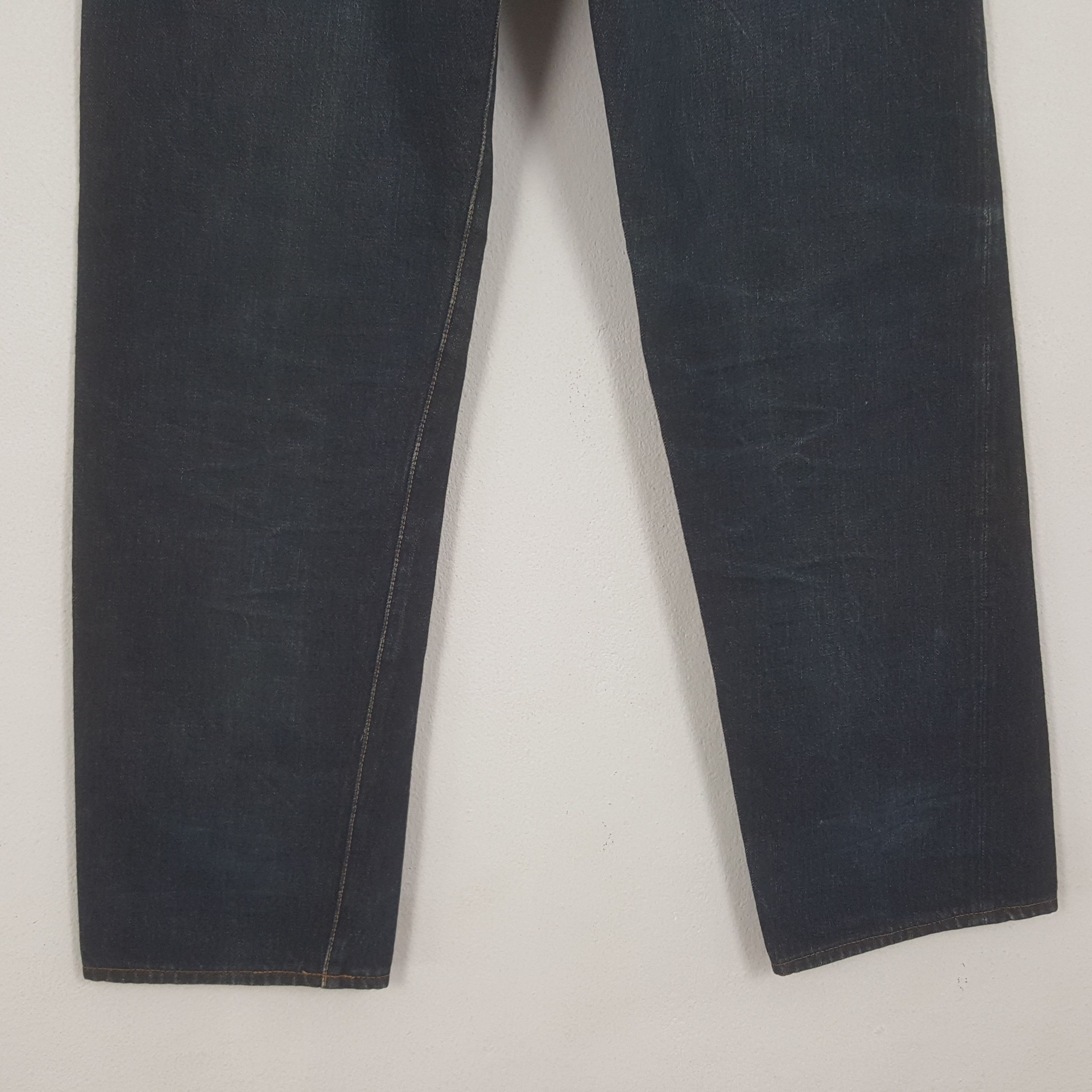 Evisu × Japanese Brand × Vintage Vintage Evisu Japanese Brand Daicock Custom Art Denim Jeans Size US 27 - 6 Thumbnail