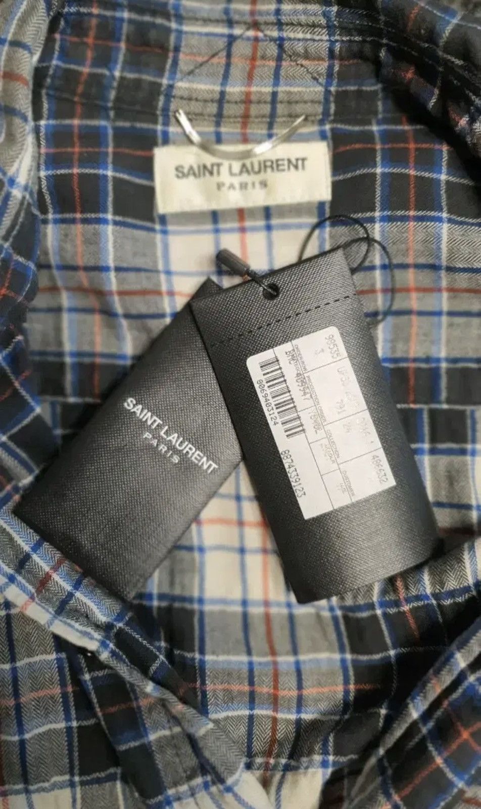 Saint Laurent Paris Saint Laurent Surf Sound Gradation Distressed Shirt Size US M / EU 48-50 / 2 - 7 Thumbnail